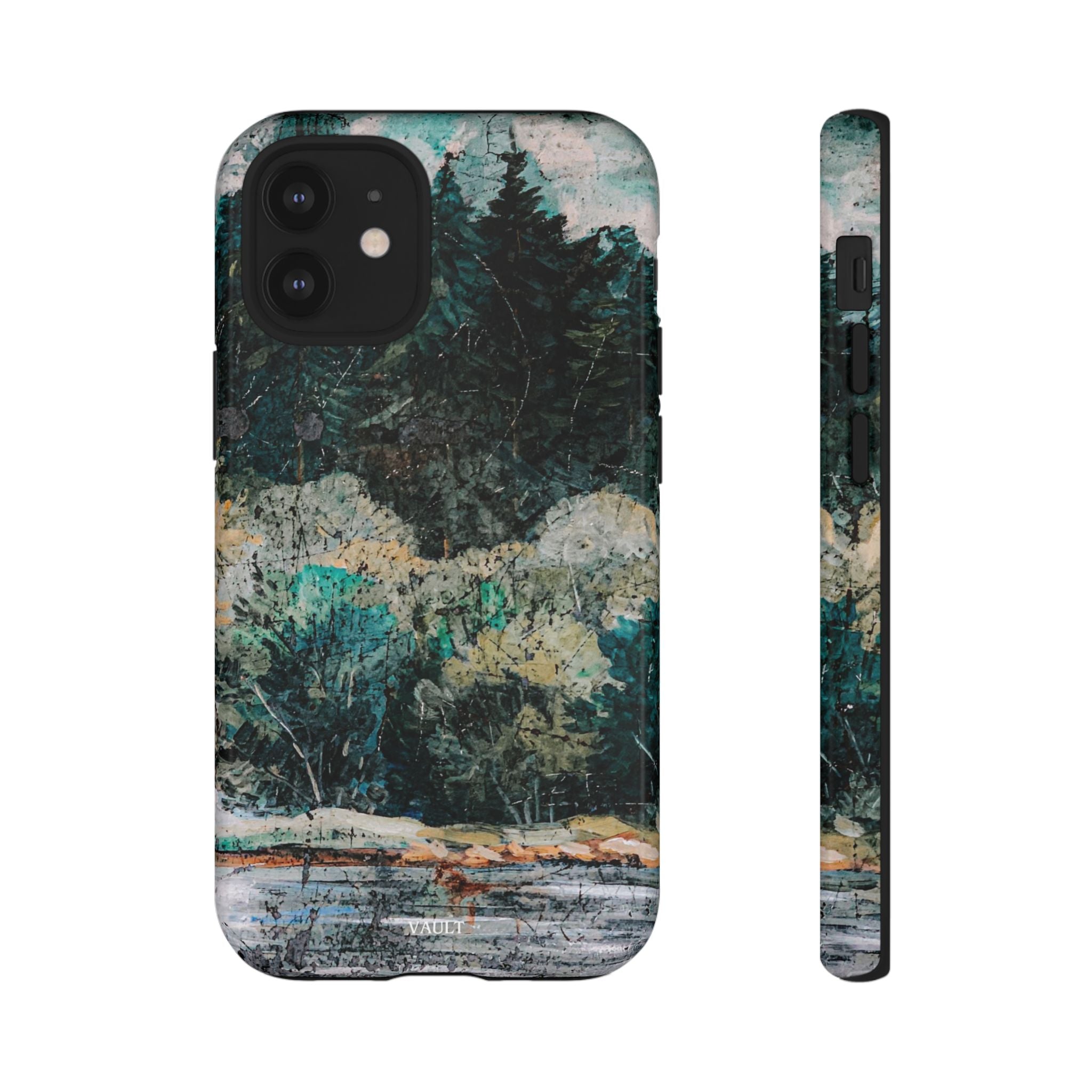 Phone Case - Moody Forest Landscape Protective Tough Case