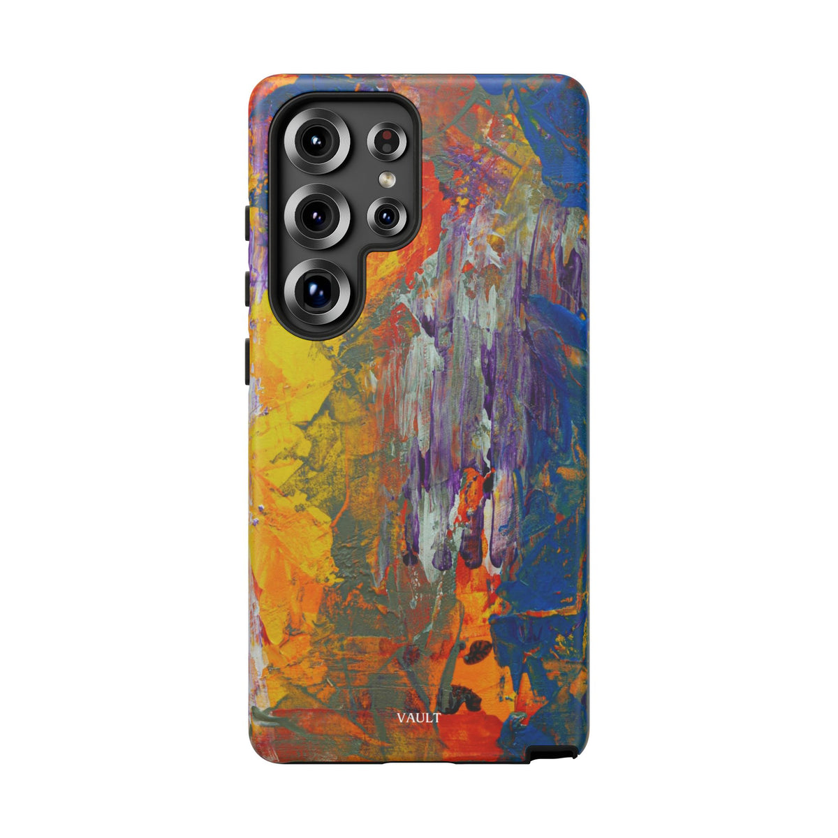 Abstract Color Splash Phone Case — Vibrant Artistic Protective Cover