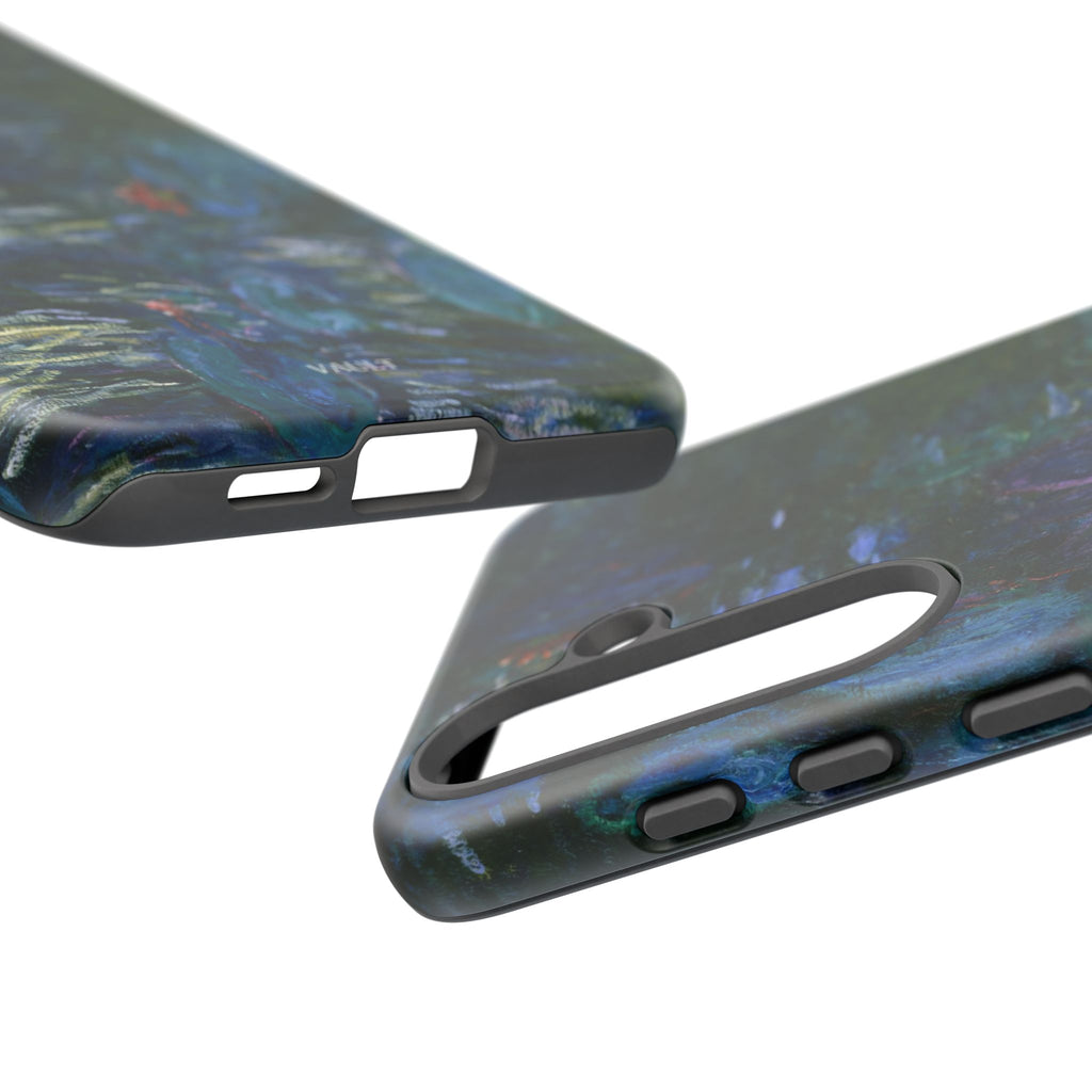 Water Lilies Tough Phone Case — Impressionist Art Protective Cover
