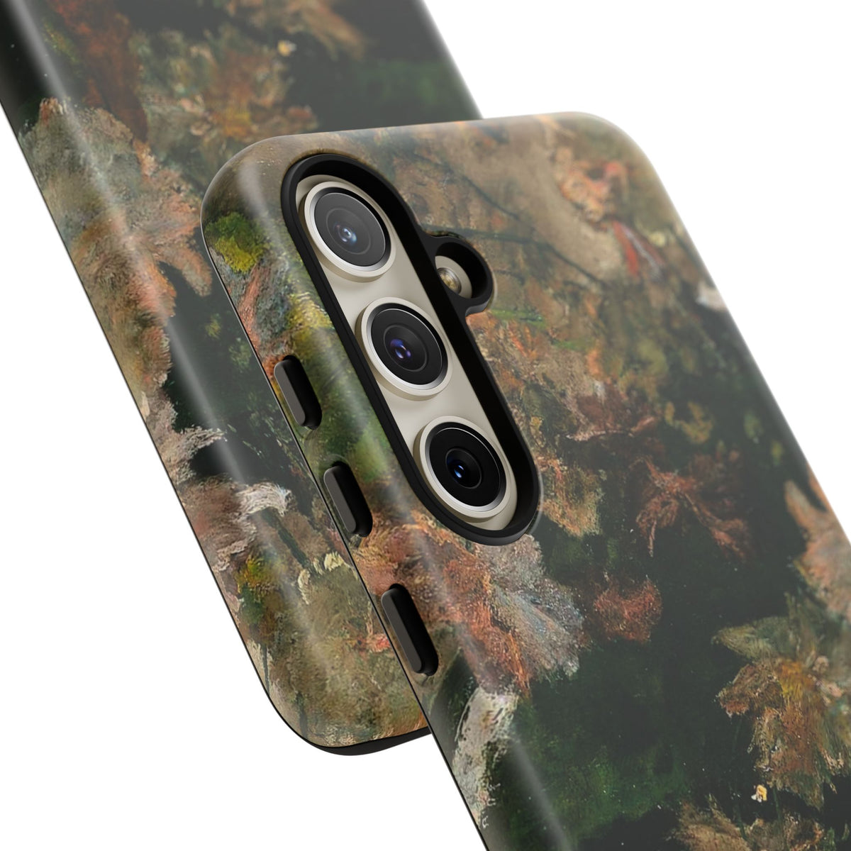 Floral Painterly Tough Phone Case — Vintage Autumn Leaves Phone Cover