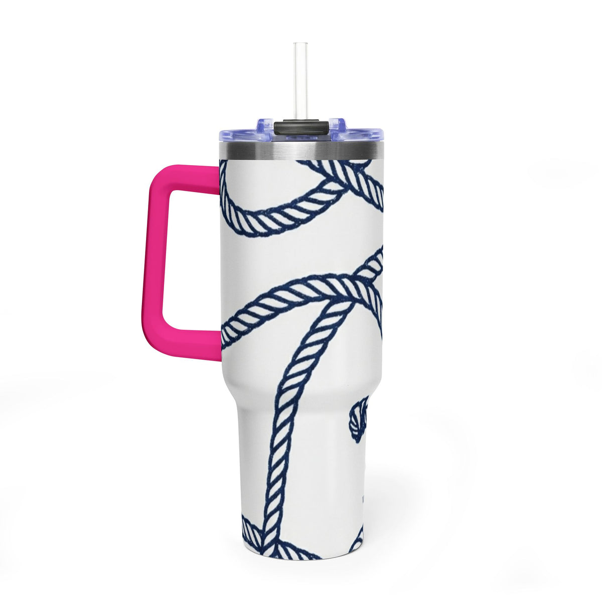 Nautical Rope 40oz Vacuum Tumbler