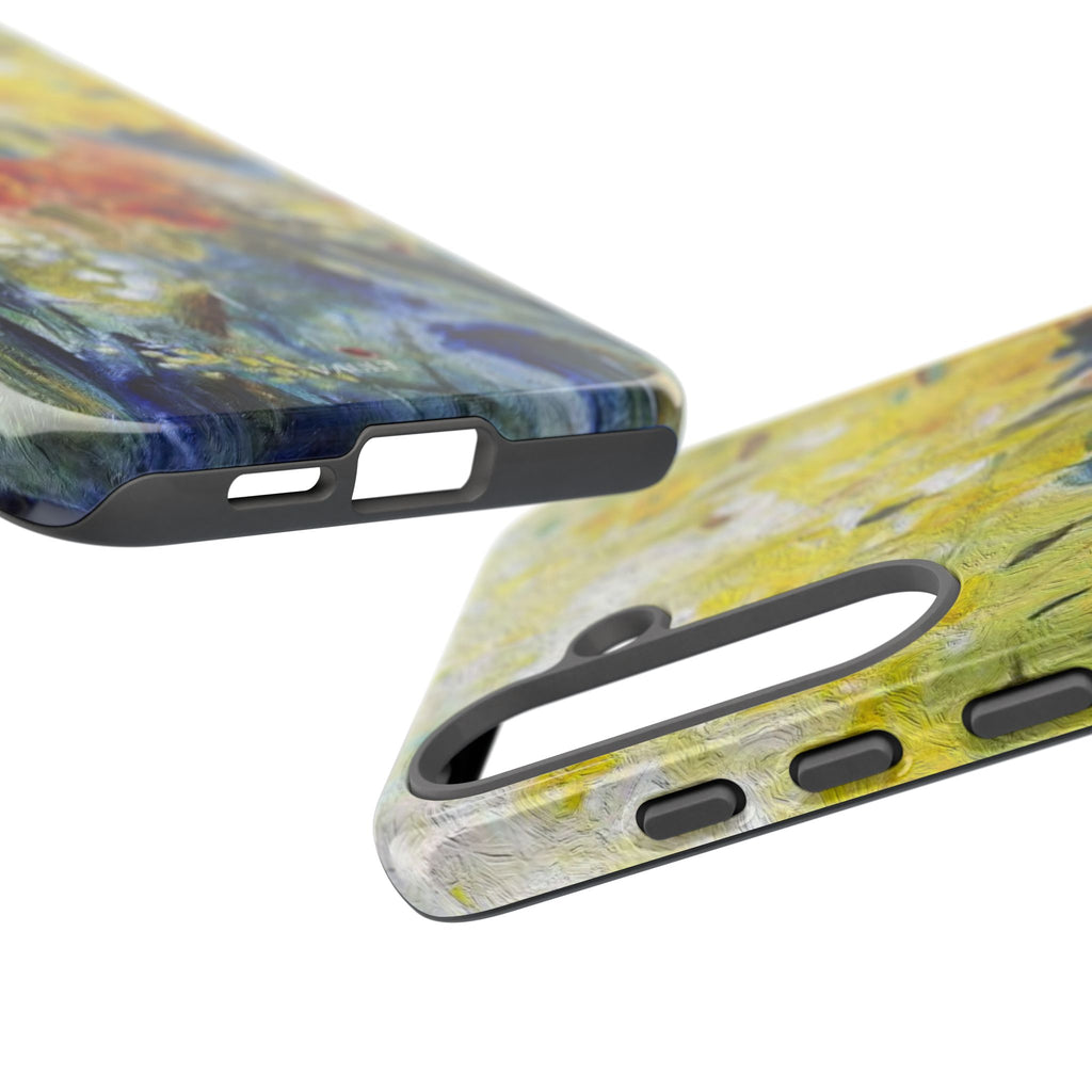 Floral Watercolor Phone Case — Yellow Garden Tough Cases