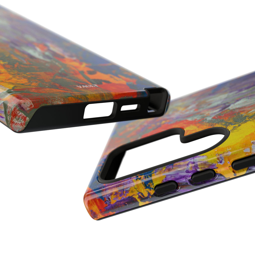 Abstract Color Splash Phone Case — Vibrant Artistic Protective Cover