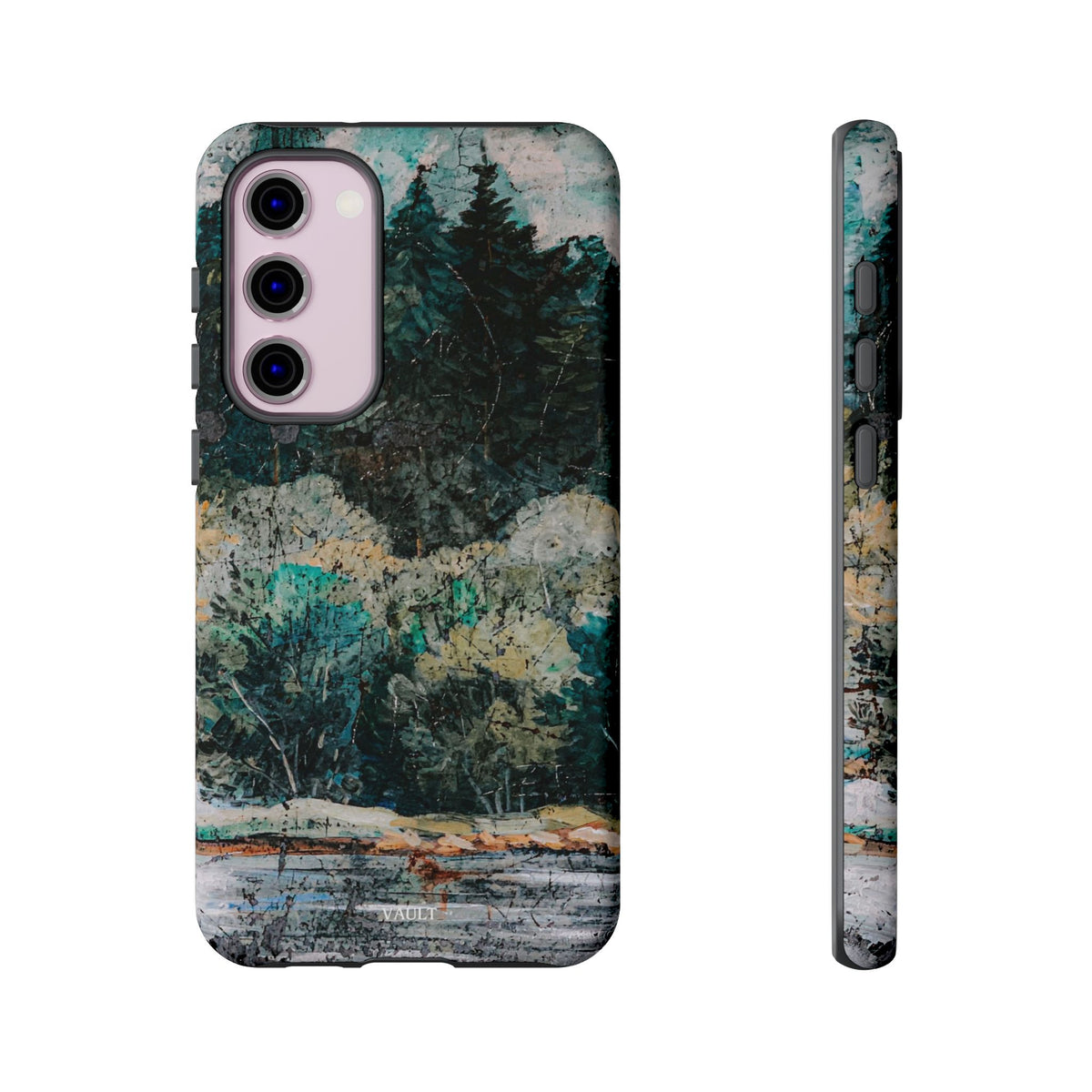 Phone Case - Moody Forest Landscape Protective Tough Case