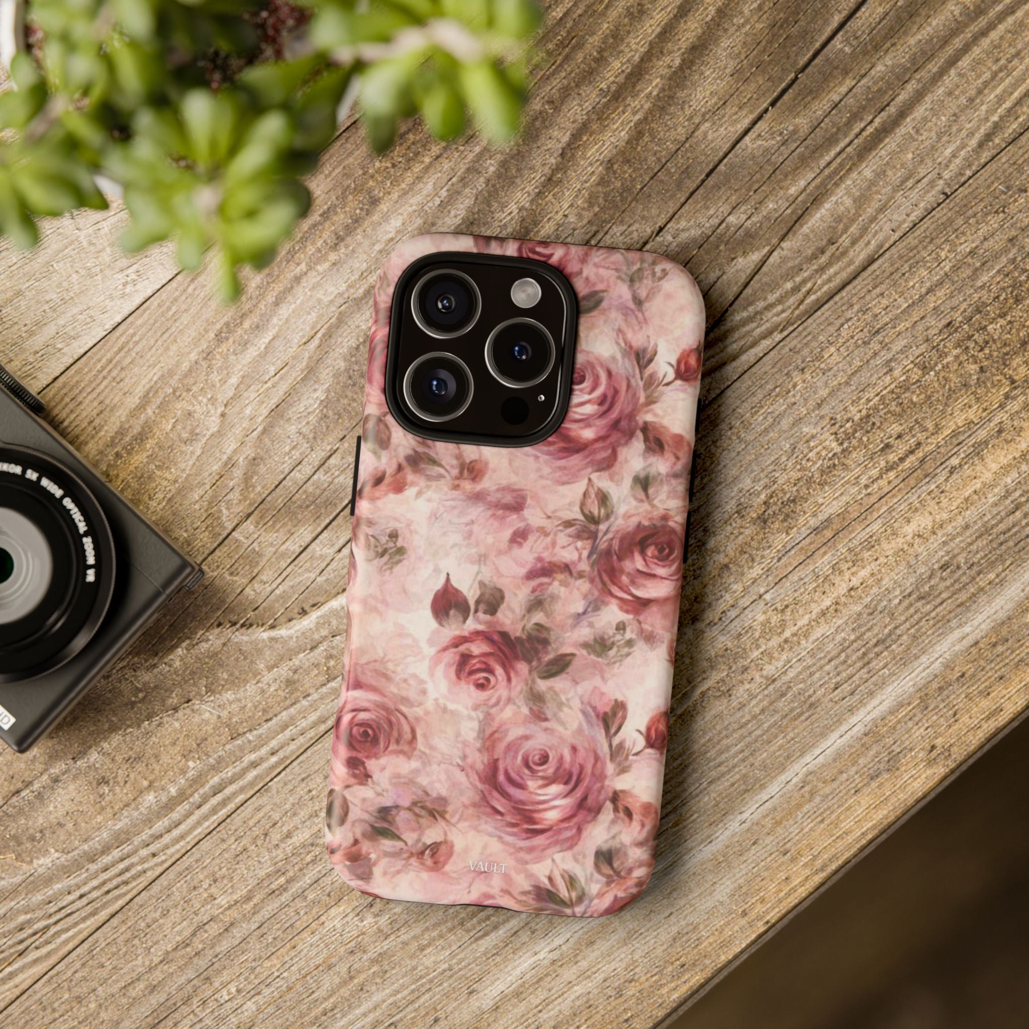 Floral Vintage Rose Phone Case