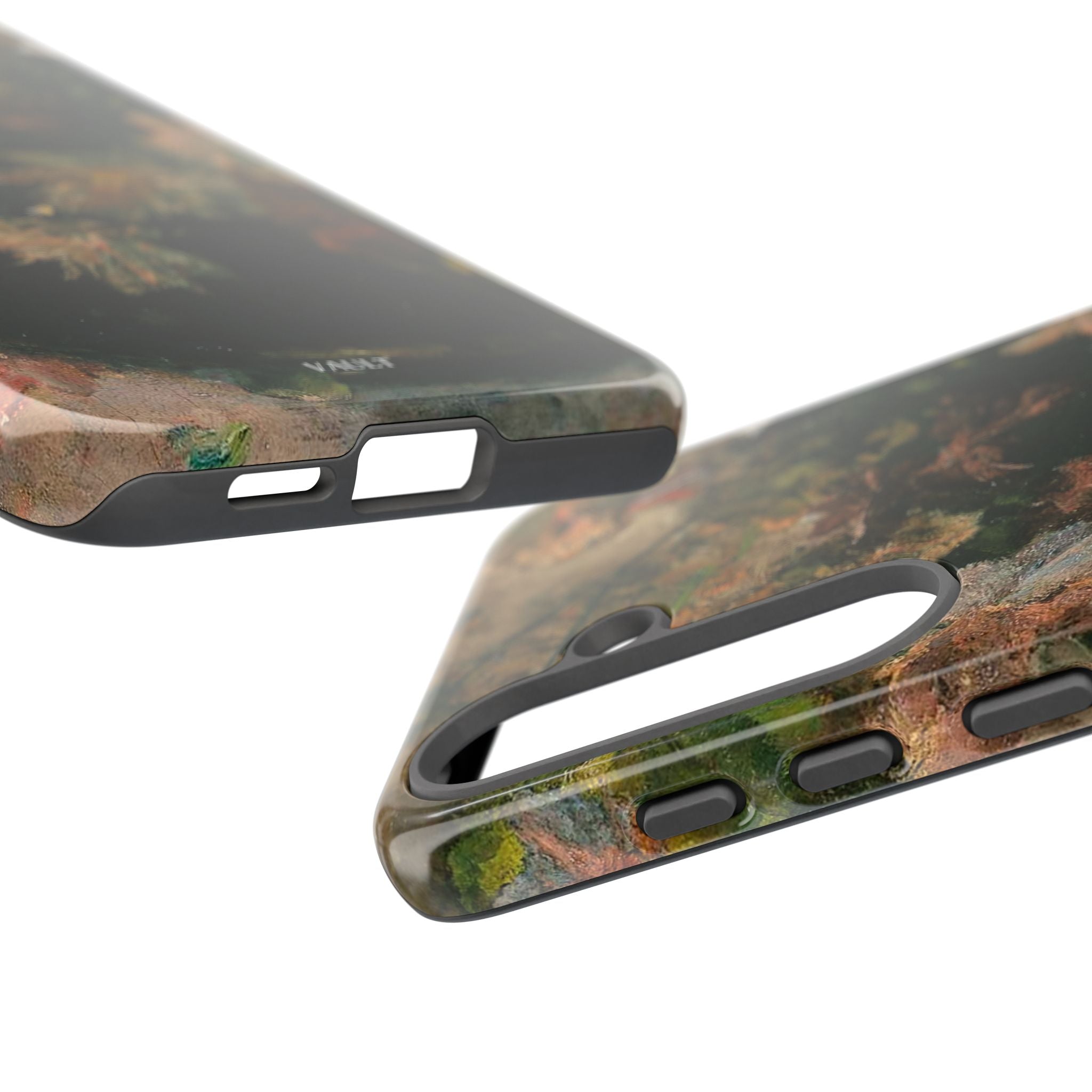 Floral Painterly Tough Phone Case — Vintage Autumn Leaves Phone Cover