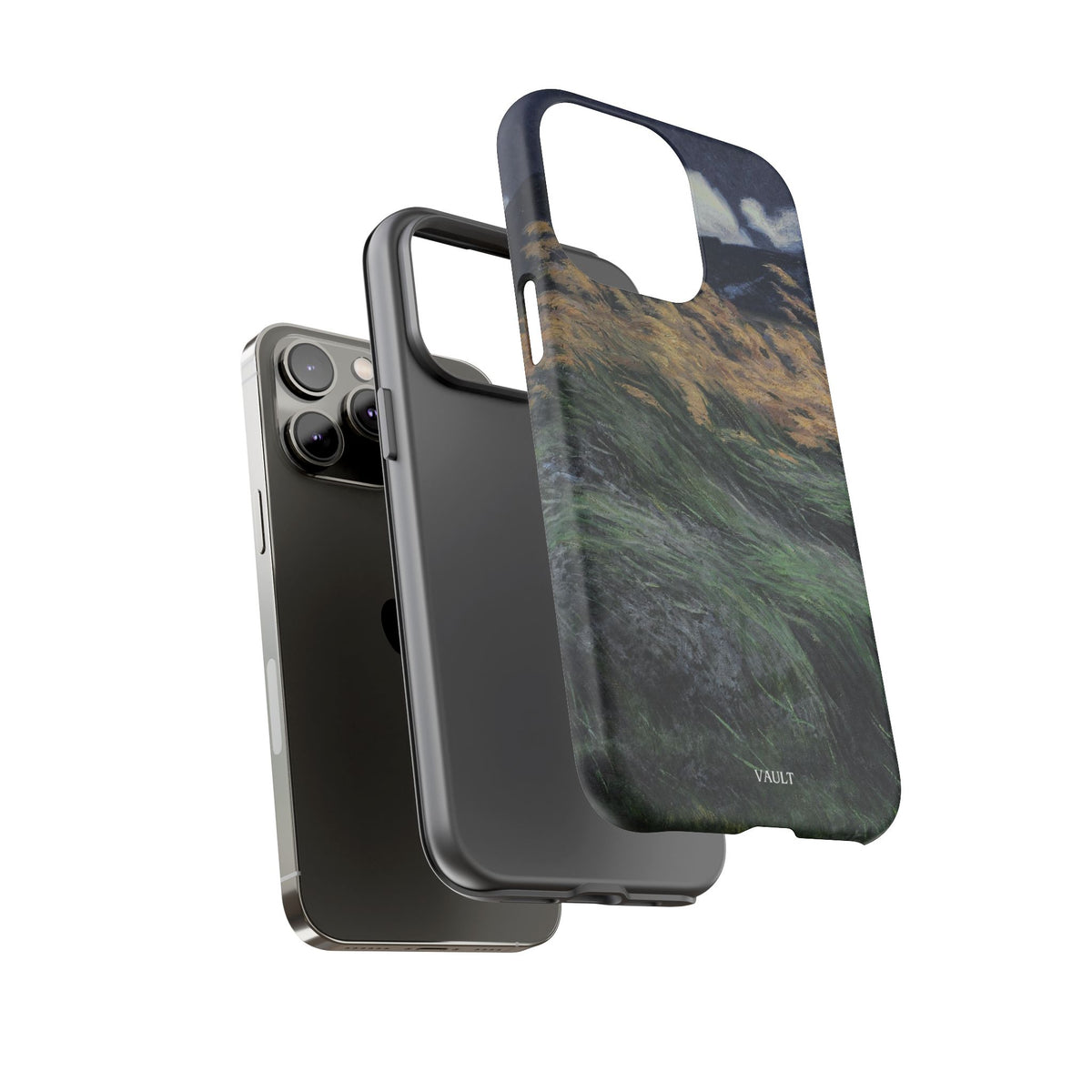 Phone Case — Windblown Coastal Landscape Durable Protective Cover