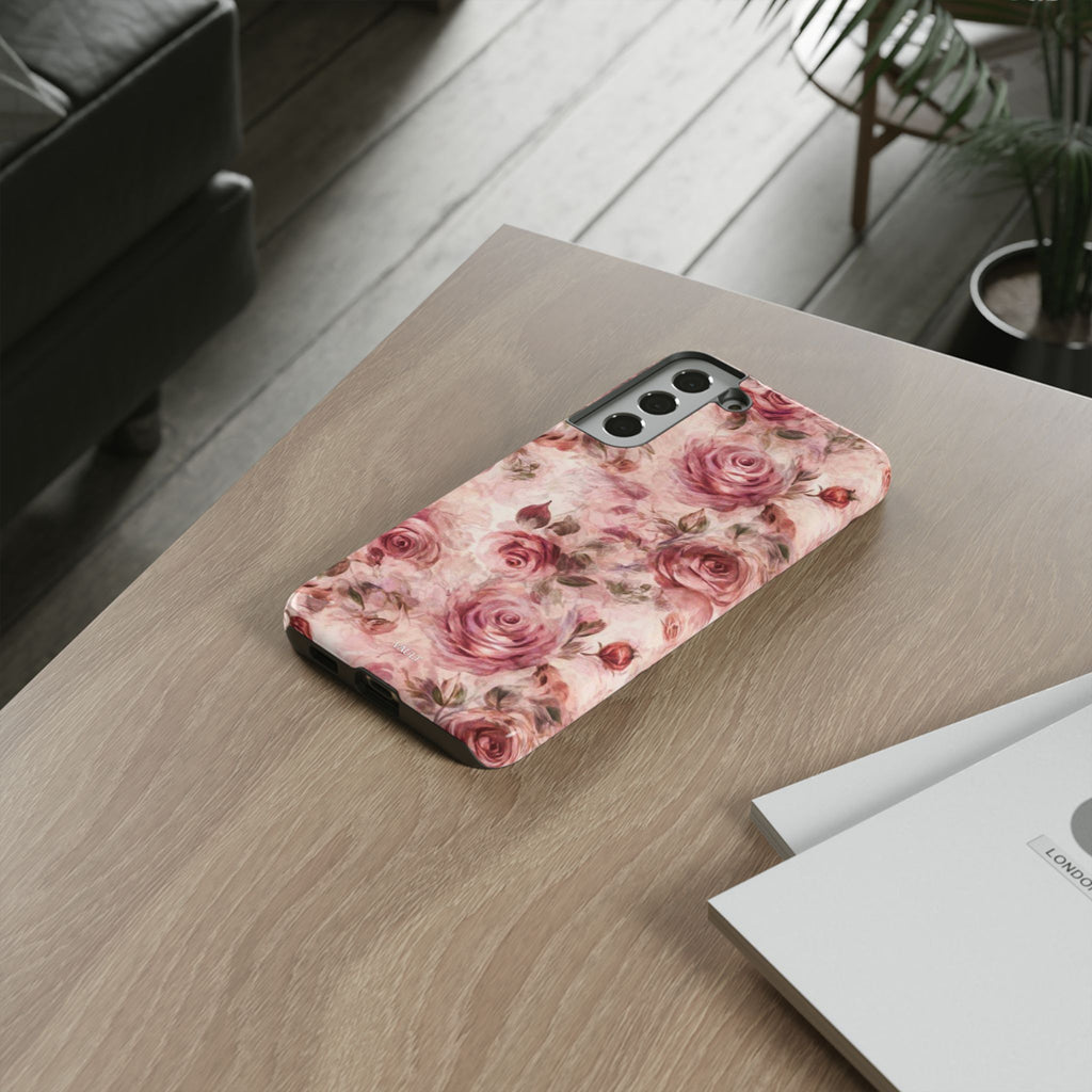 Floral Vintage Rose Phone Case