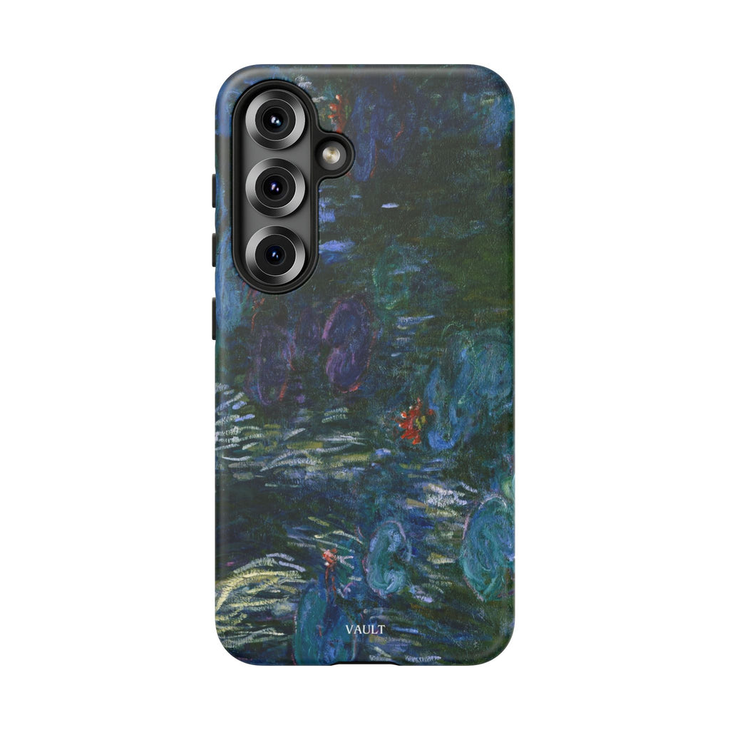 Water Lilies Tough Phone Case — Impressionist Art Protective Cover