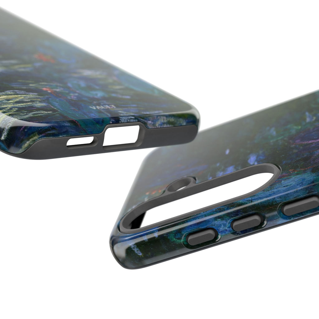 Water Lilies Tough Phone Case — Impressionist Art Protective Cover