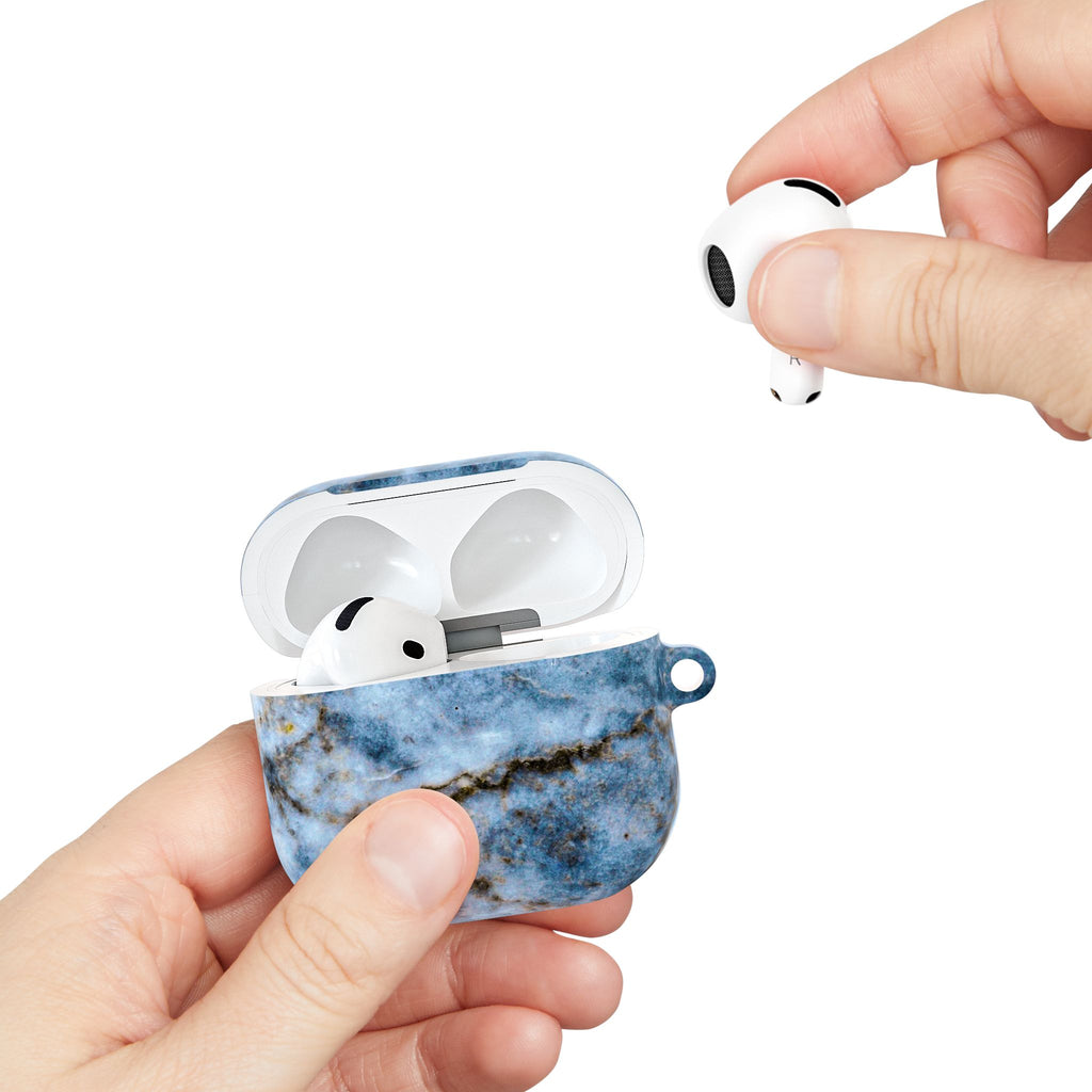 Blue Marble AirPod Case — Protective Decorative Charging Case