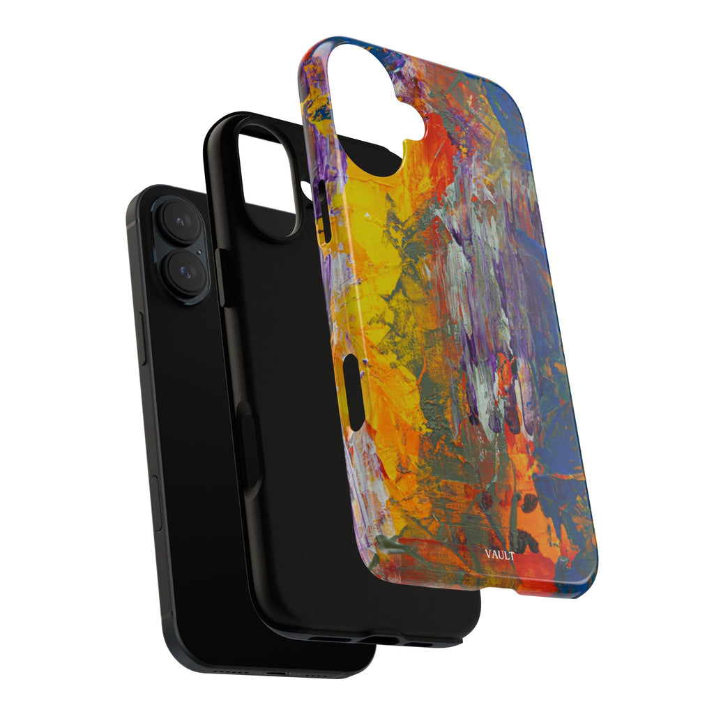 Abstract Color Splash Phone Case — Vibrant Artistic Protective Cover