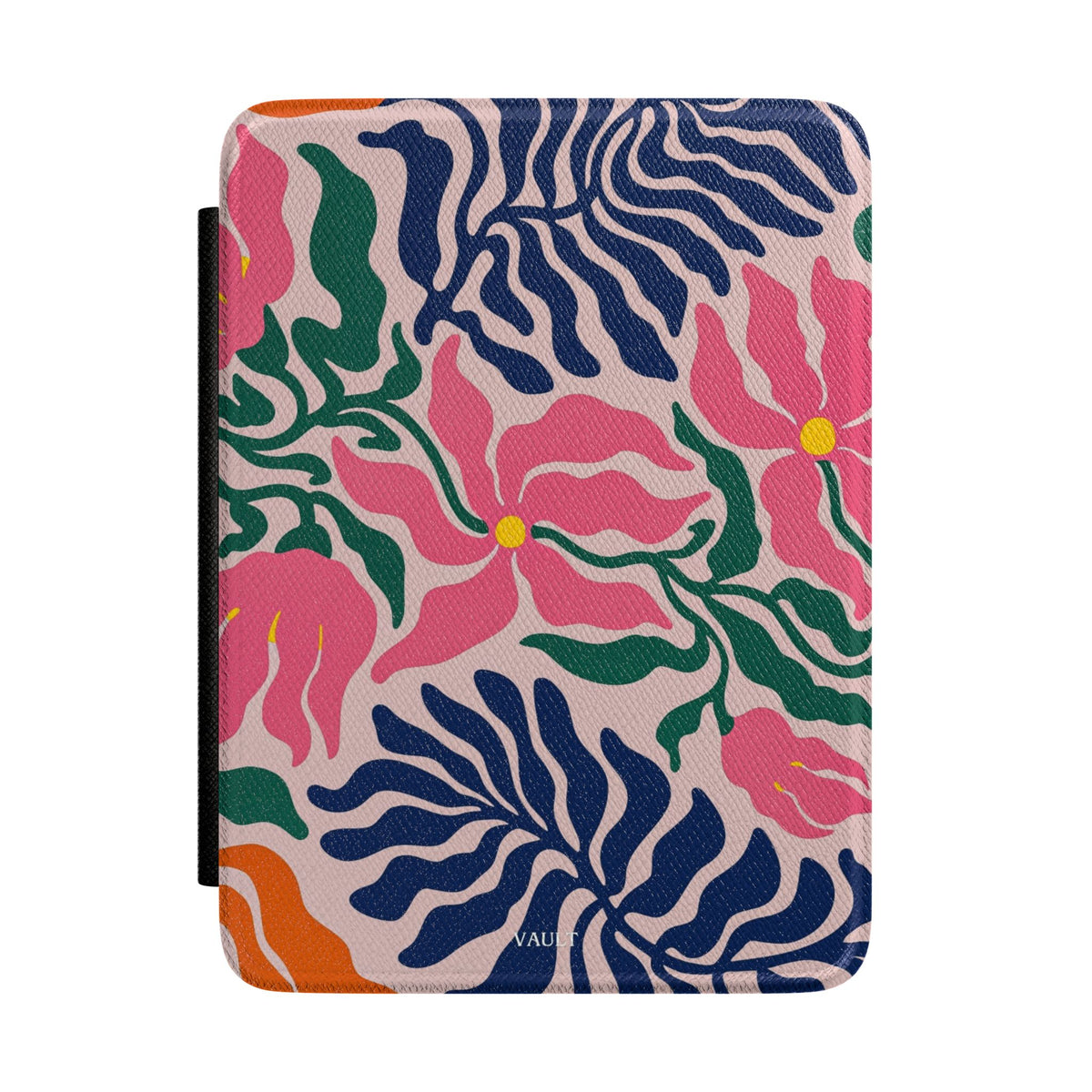 Floral Kindle Case — Pink Tropical Flower E-Reader Cover