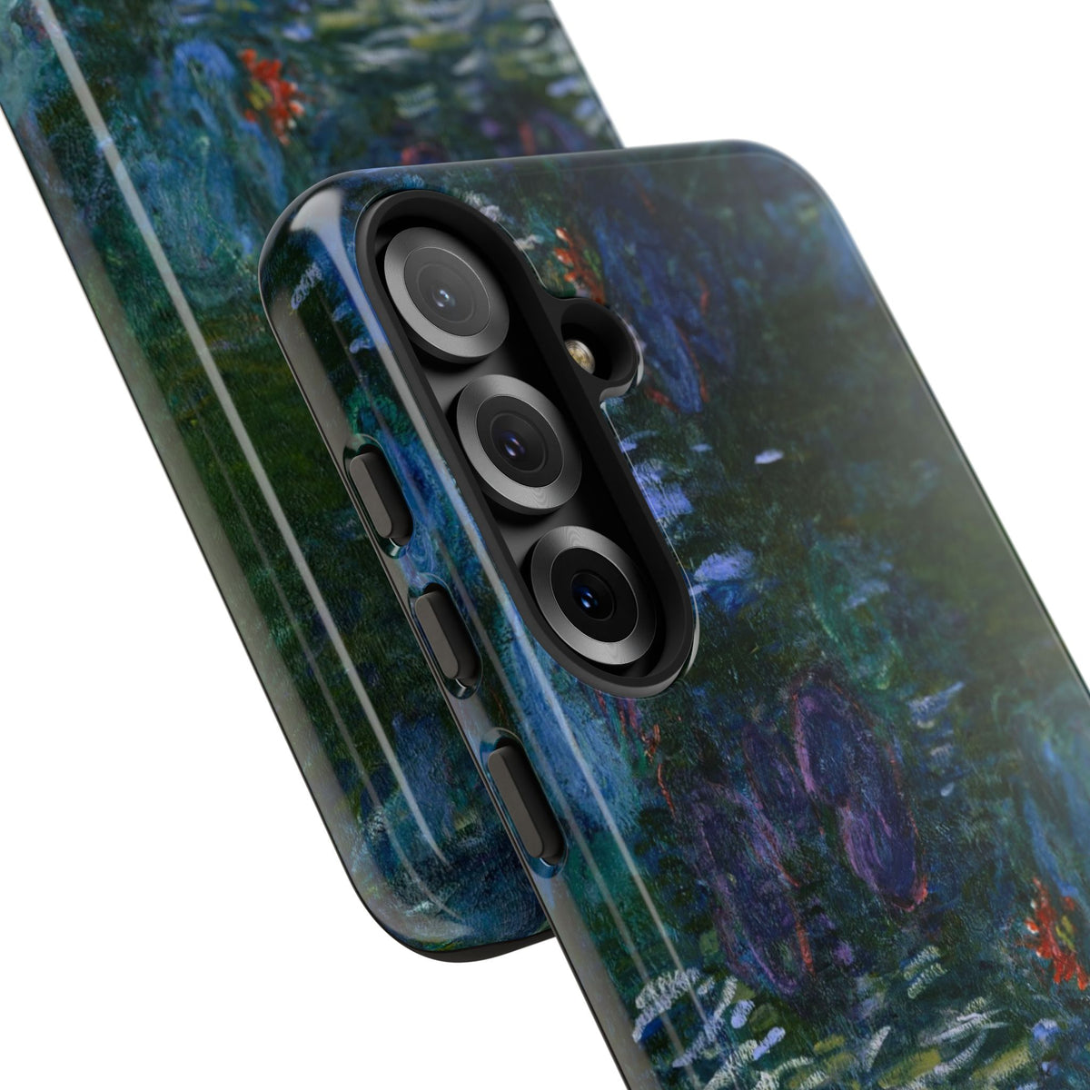 Water Lilies Tough Phone Case — Impressionist Art Protective Cover