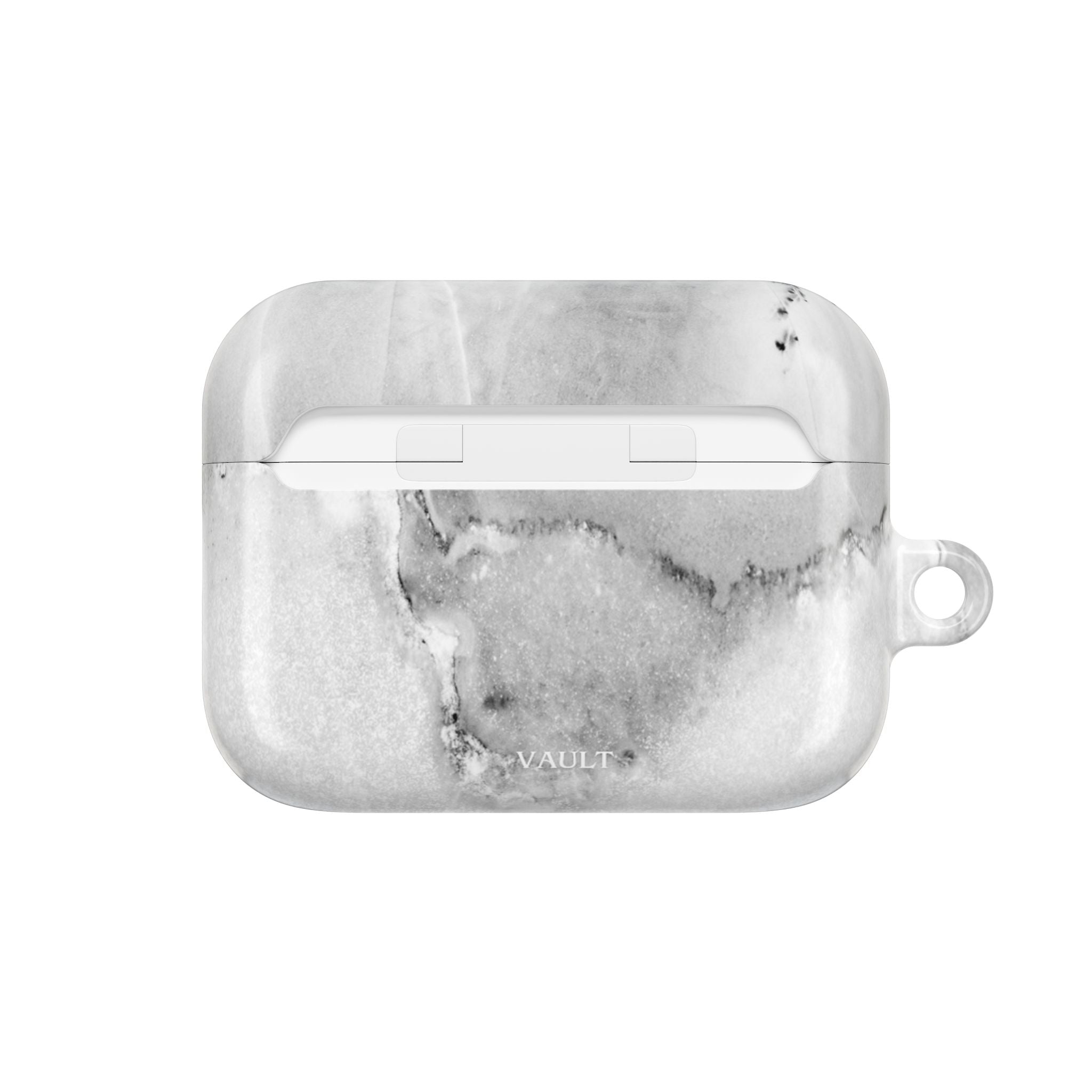 Marble Ink AirPod Case — Black & White Abstract Protective Cover