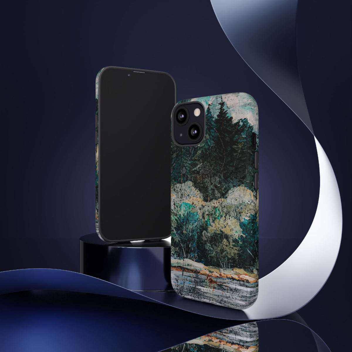 Phone Case - Moody Forest Landscape Protective Tough Case