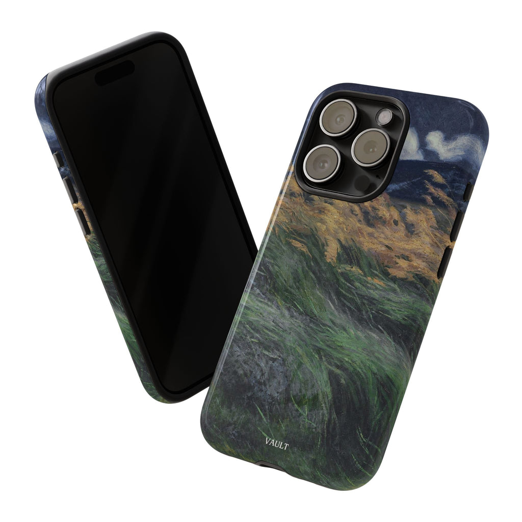 Phone Case — Windblown Coastal Landscape Durable Protective Cover