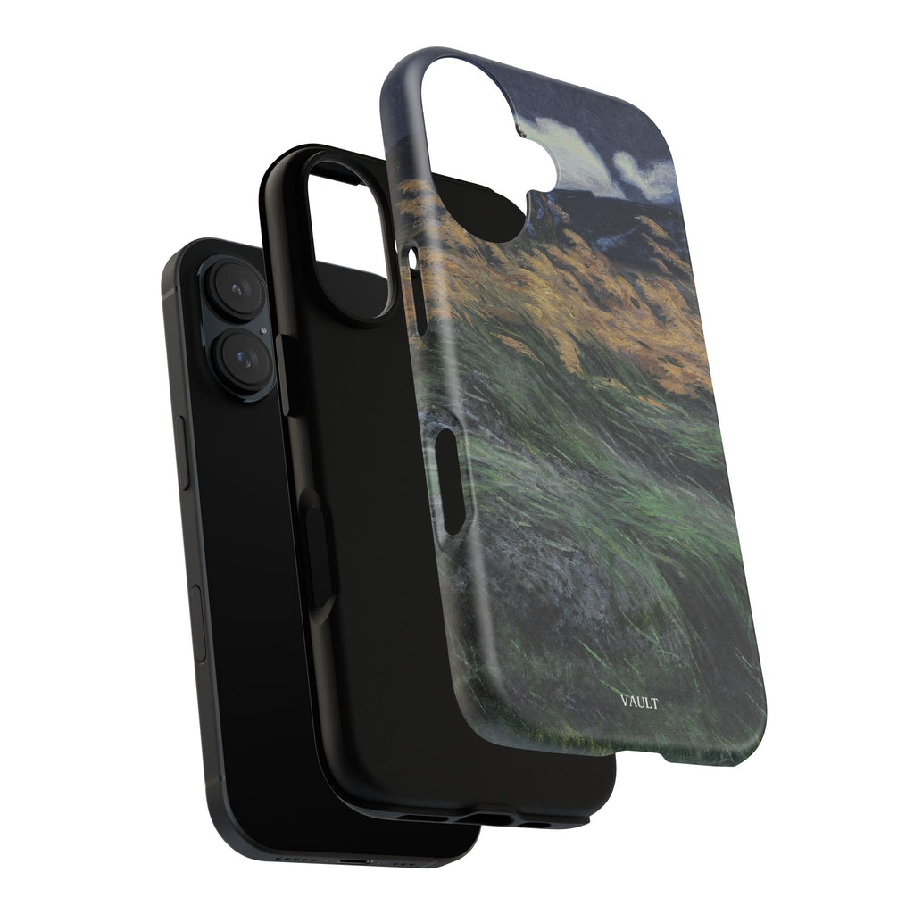Phone Case — Windblown Coastal Landscape Durable Protective Cover