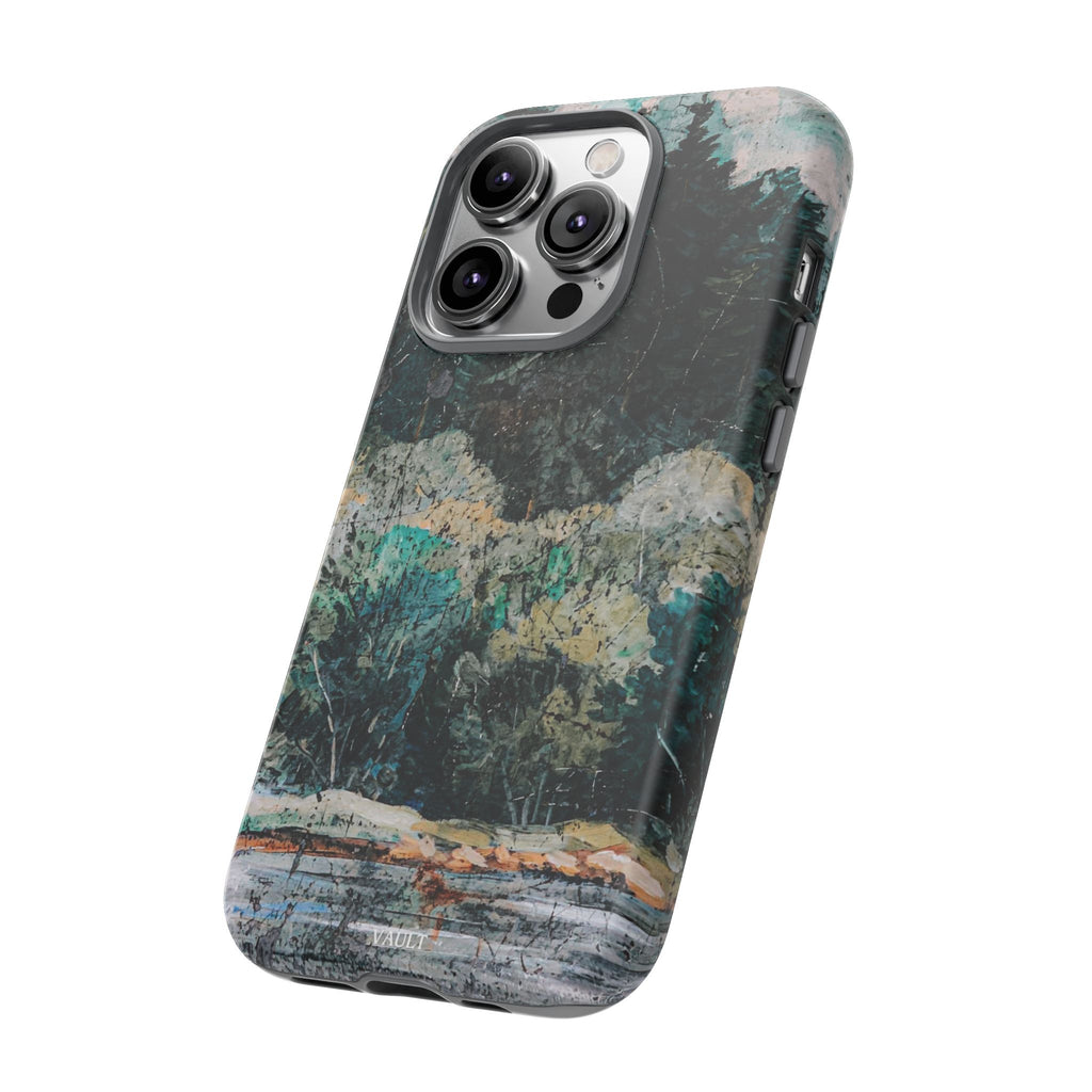 Phone Case - Moody Forest Landscape Protective Tough Case