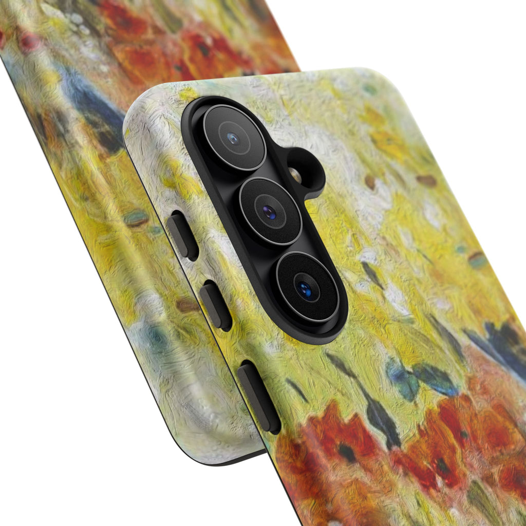 Floral Watercolor Phone Case — Yellow Garden Tough Cases