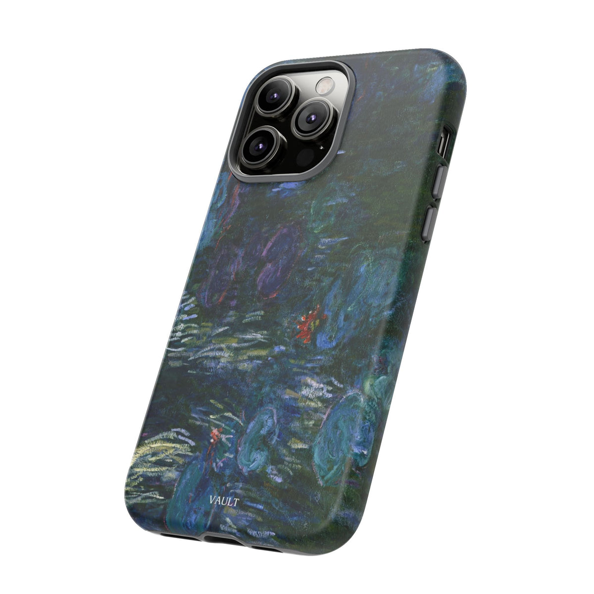 Water Lilies Tough Phone Case — Impressionist Art Protective Cover