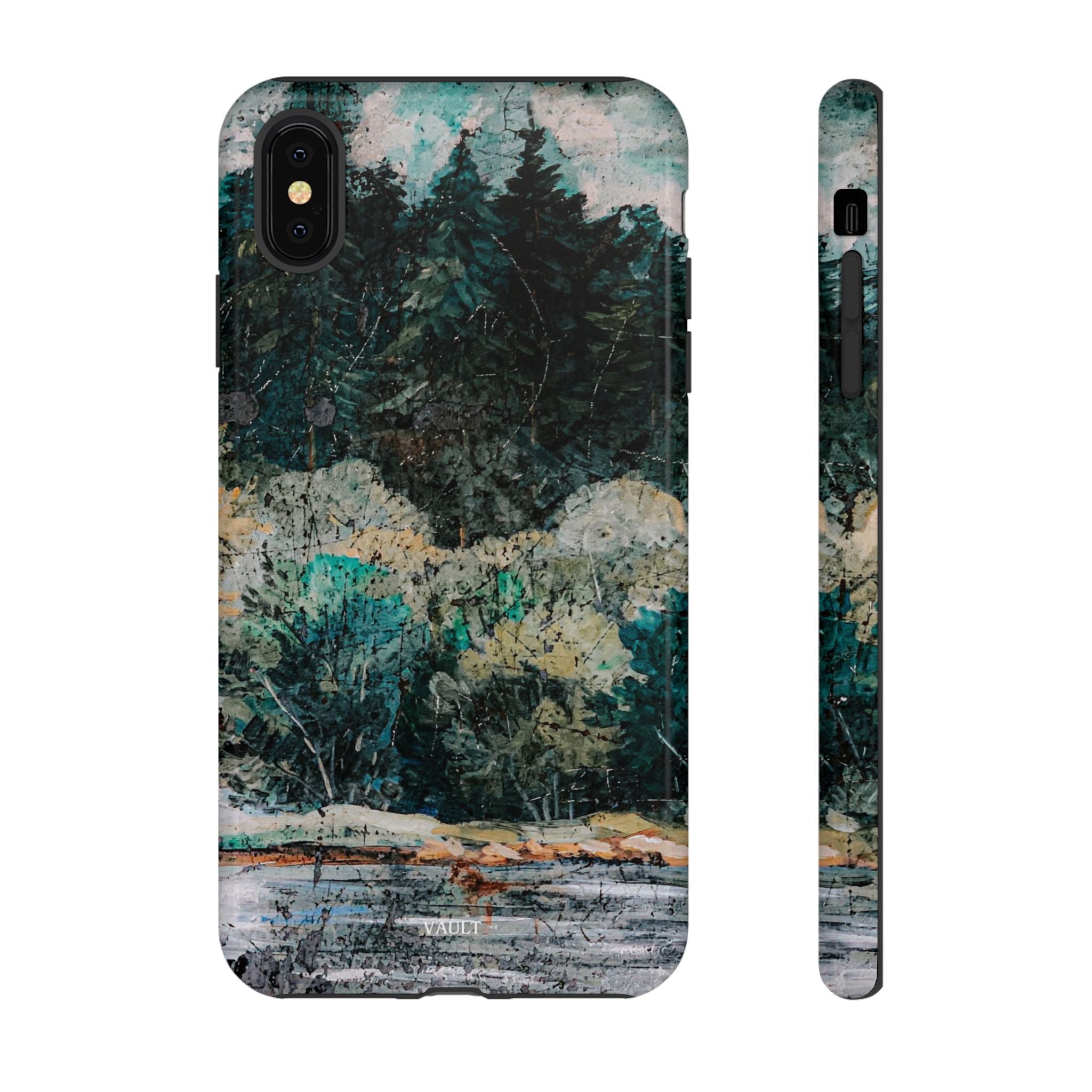 Phone Case - Moody Forest Landscape Protective Tough Case