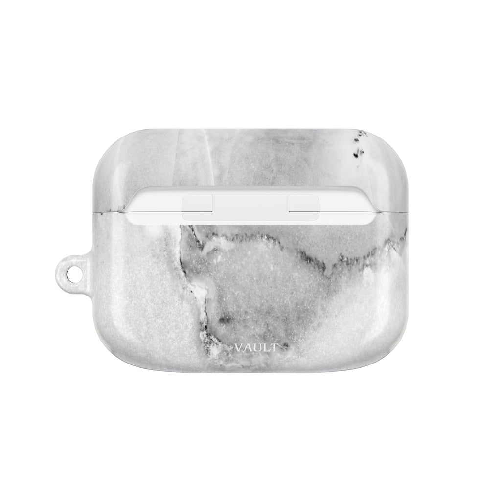Marble Ink AirPod Case — Black & White Abstract Protective Cover