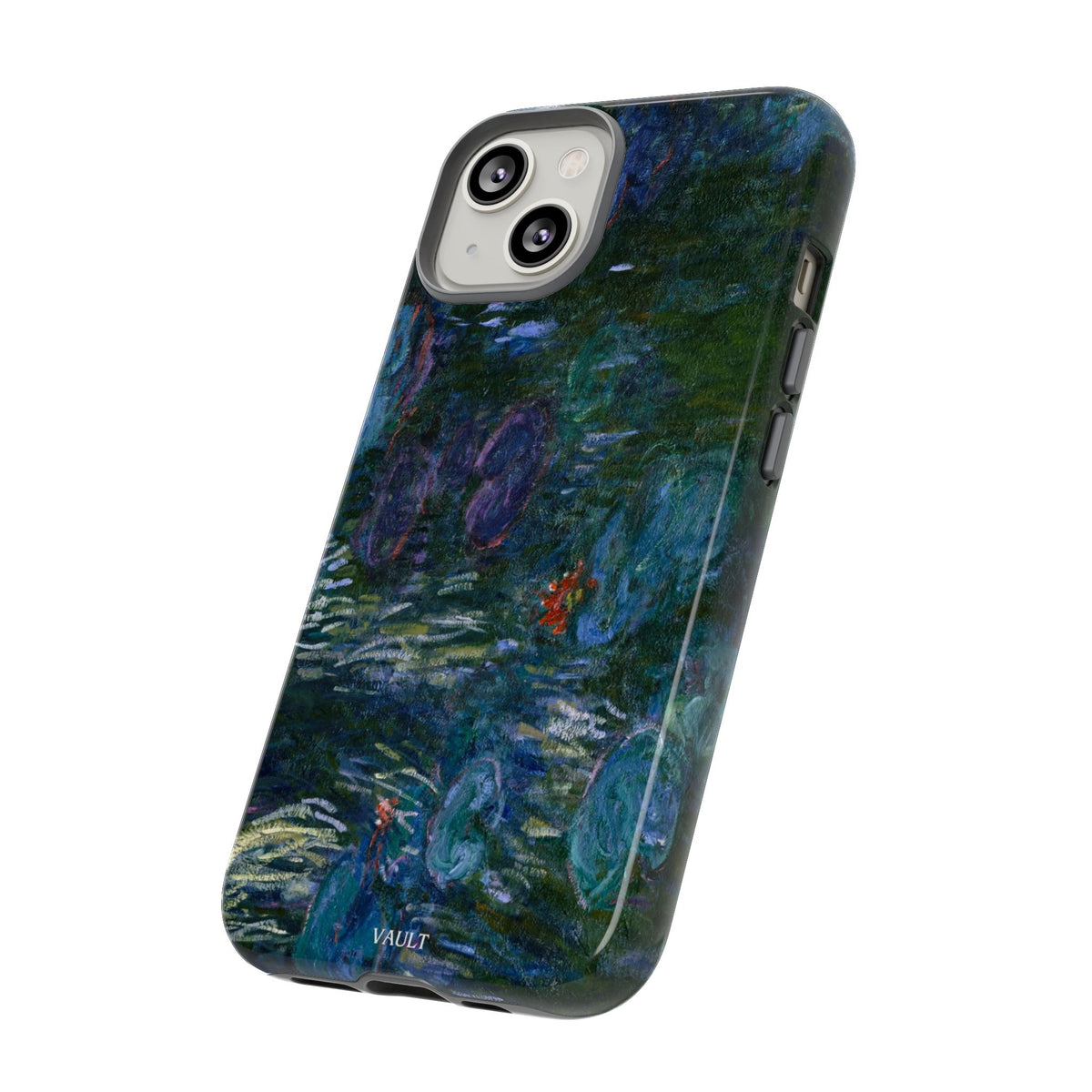 Water Lilies Tough Phone Case — Impressionist Art Protective Cover