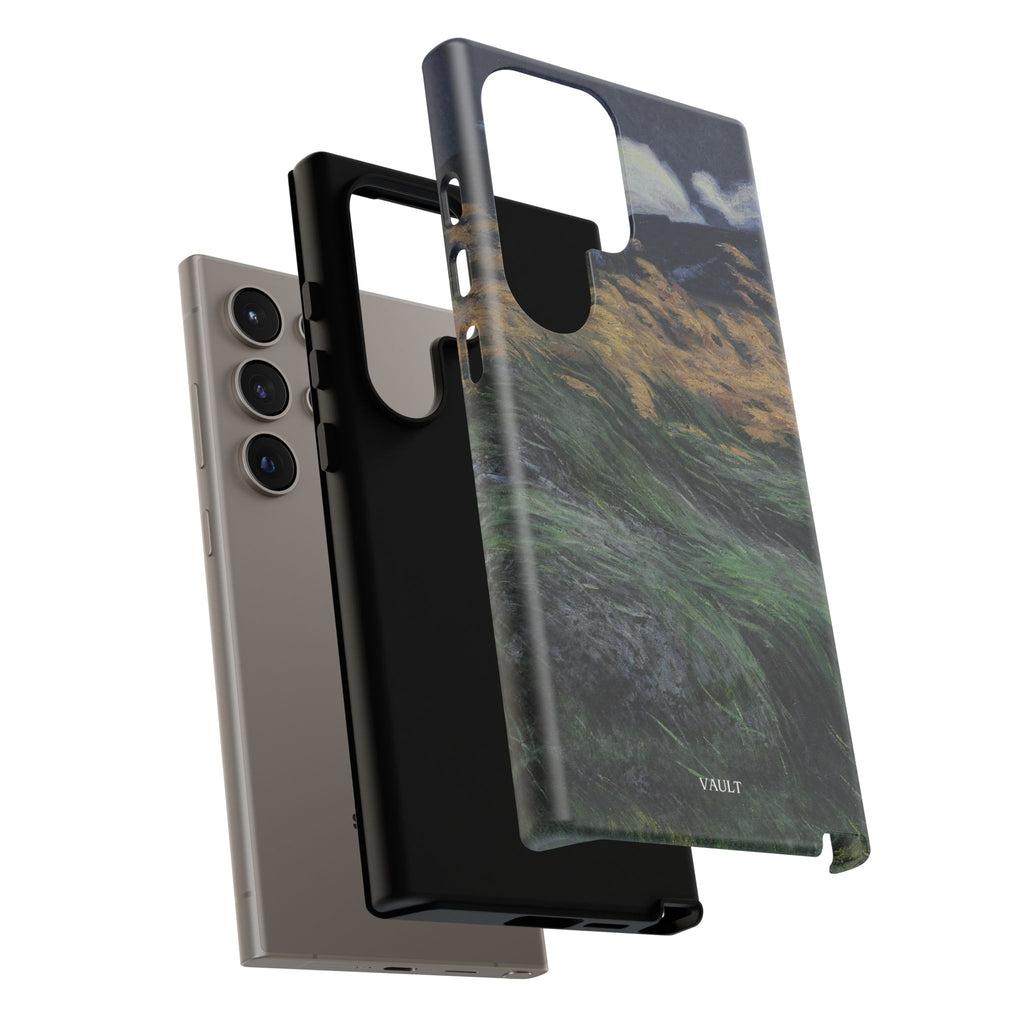Phone Case — Windblown Coastal Landscape Durable Protective Cover