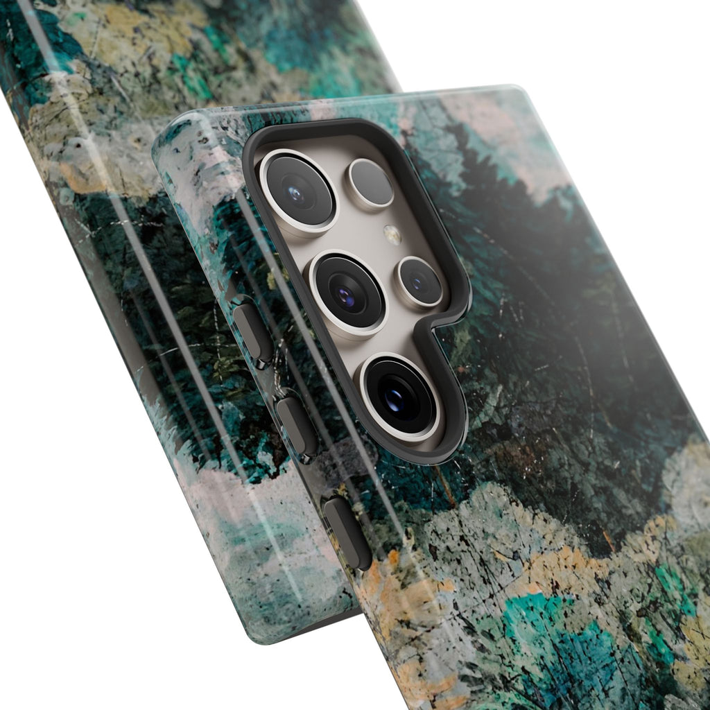 Phone Case - Moody Forest Landscape Protective Tough Case