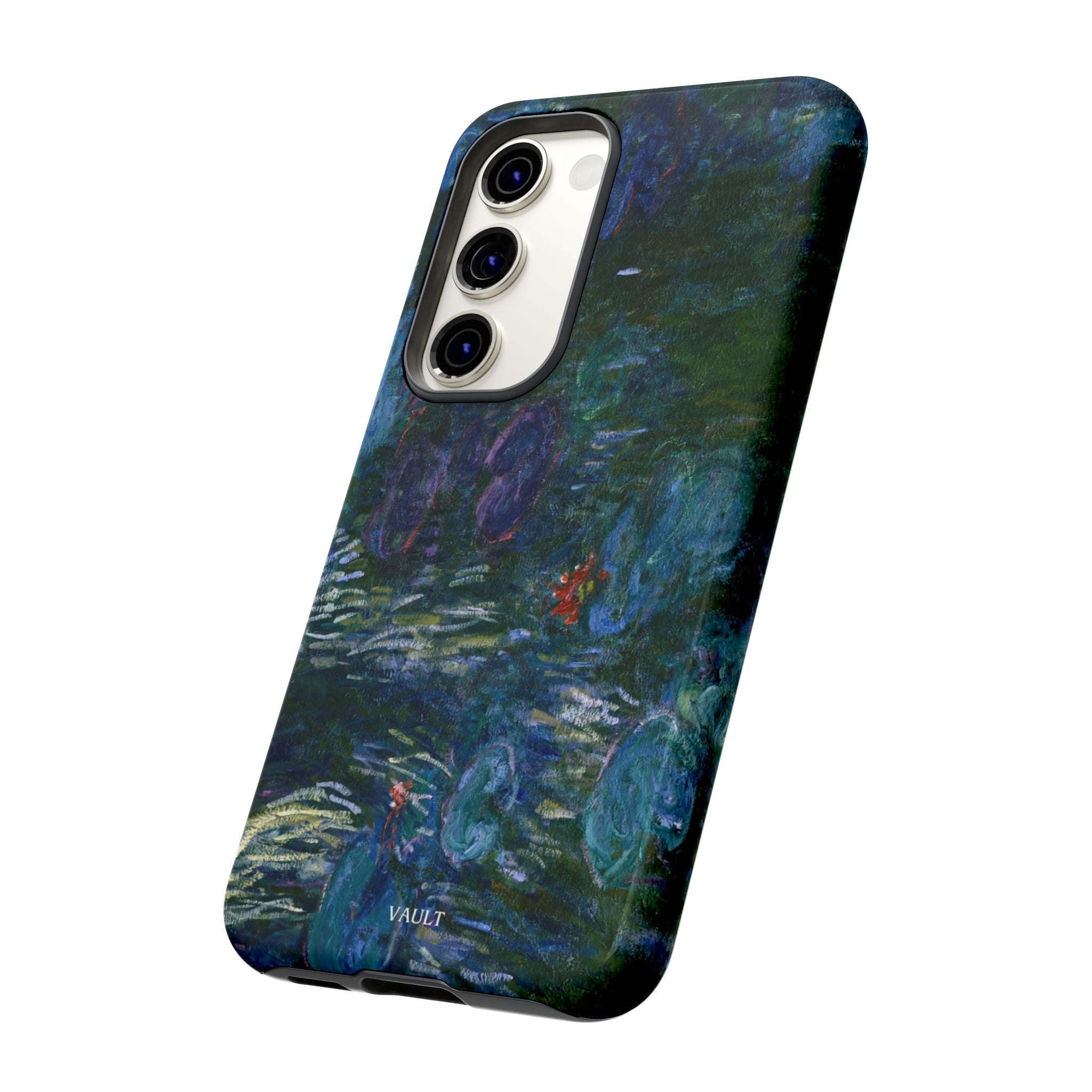 Water Lilies Tough Phone Case — Impressionist Art Protective Cover