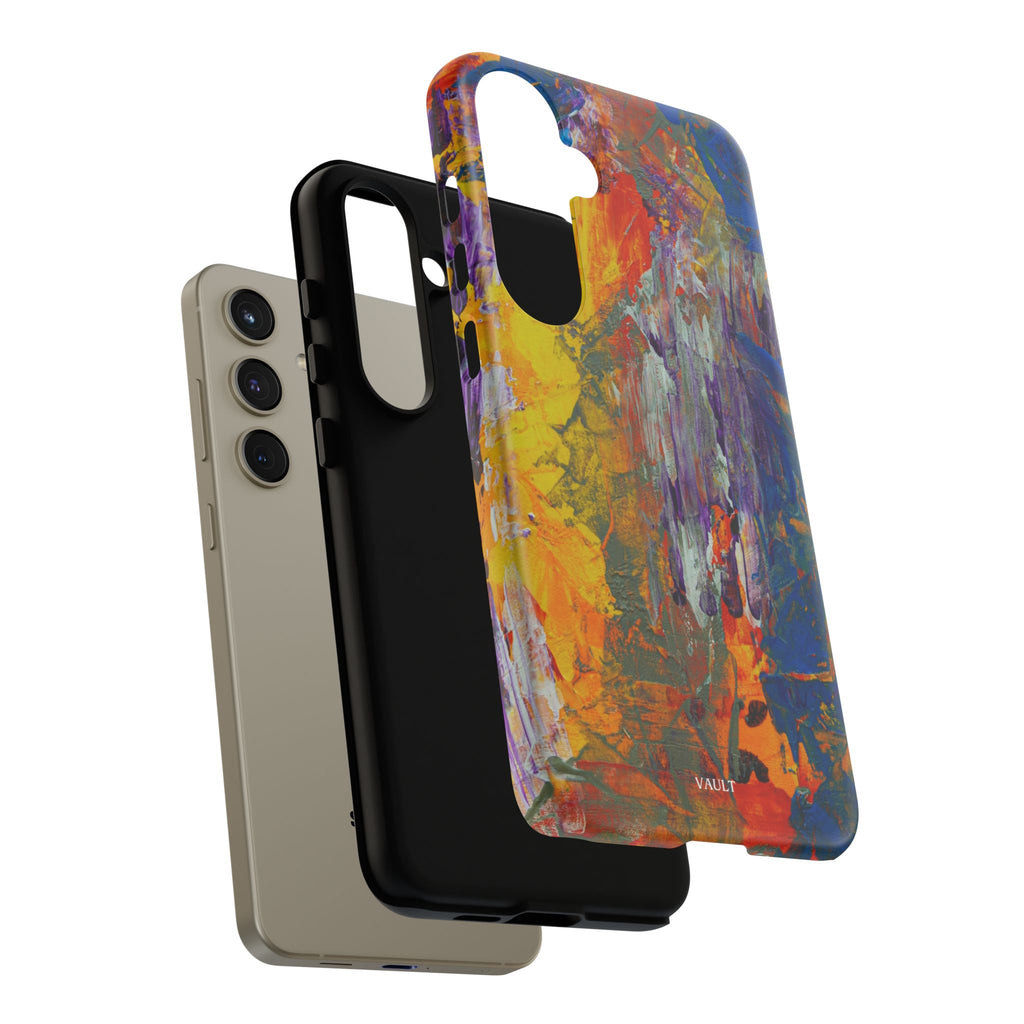 Abstract Color Splash Phone Case — Vibrant Artistic Protective Cover