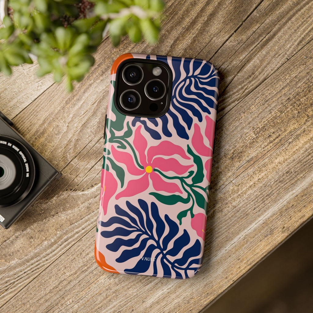 Floral Retro Tough Phone Case