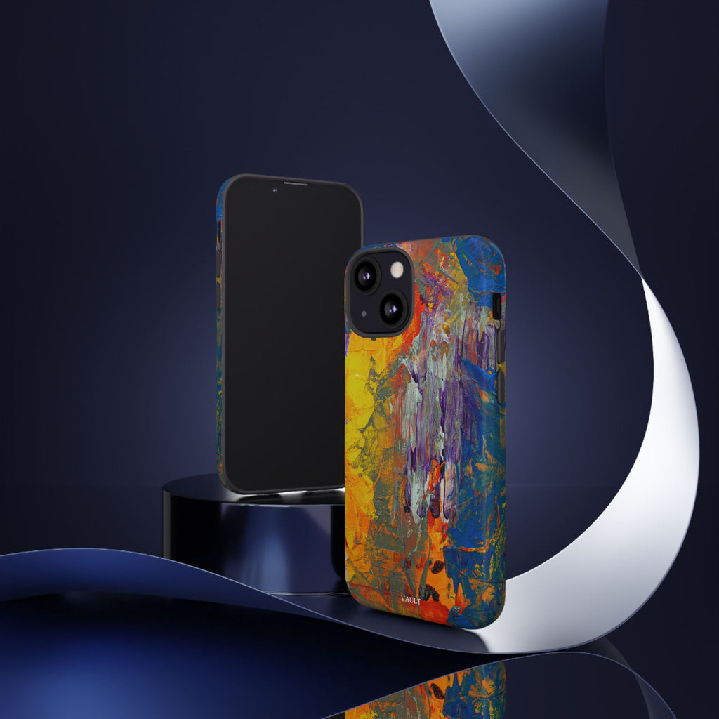 Abstract Color Splash Phone Case — Vibrant Artistic Protective Cover