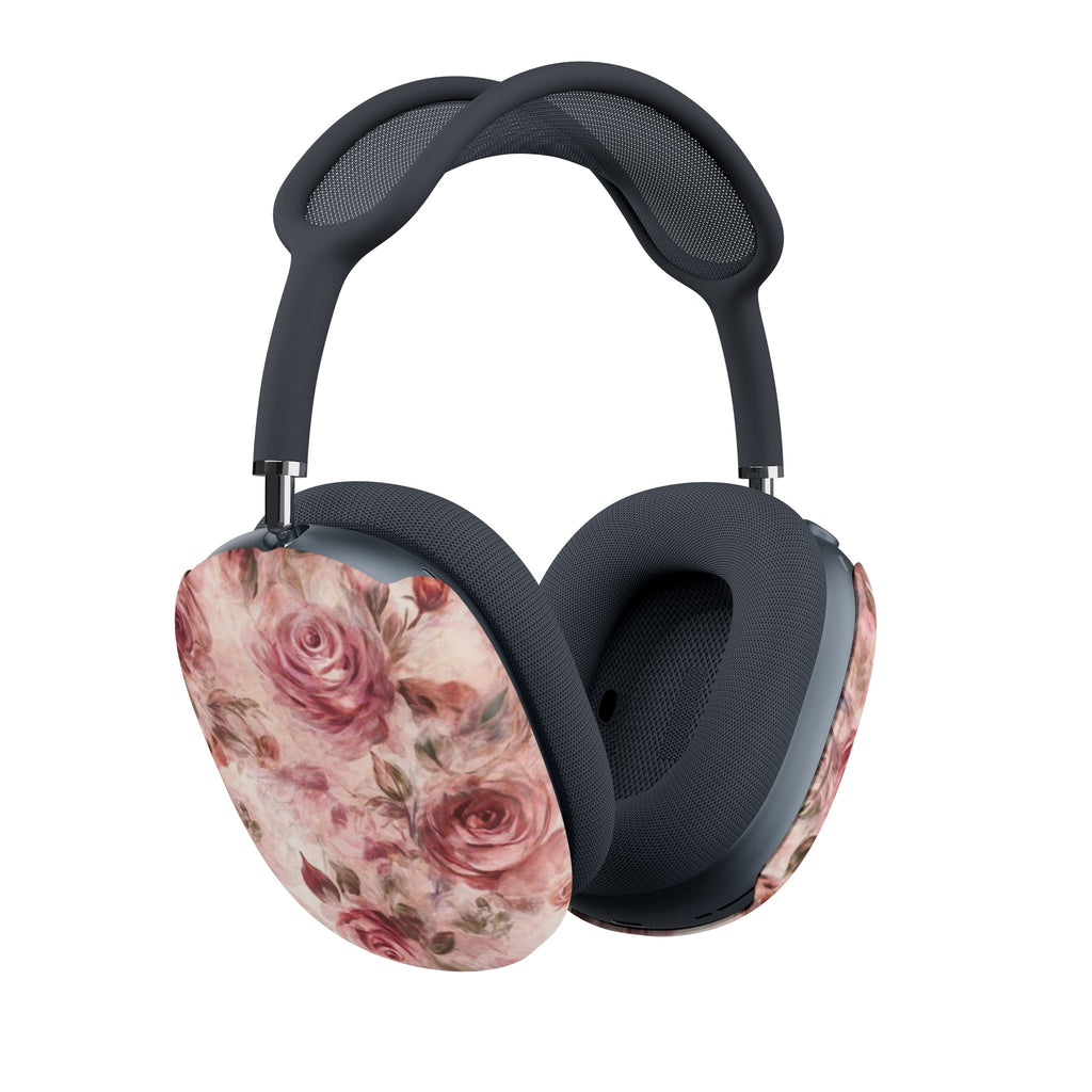 Floral Rose AirPod Max Case — Vintage Blush Headphone Covers