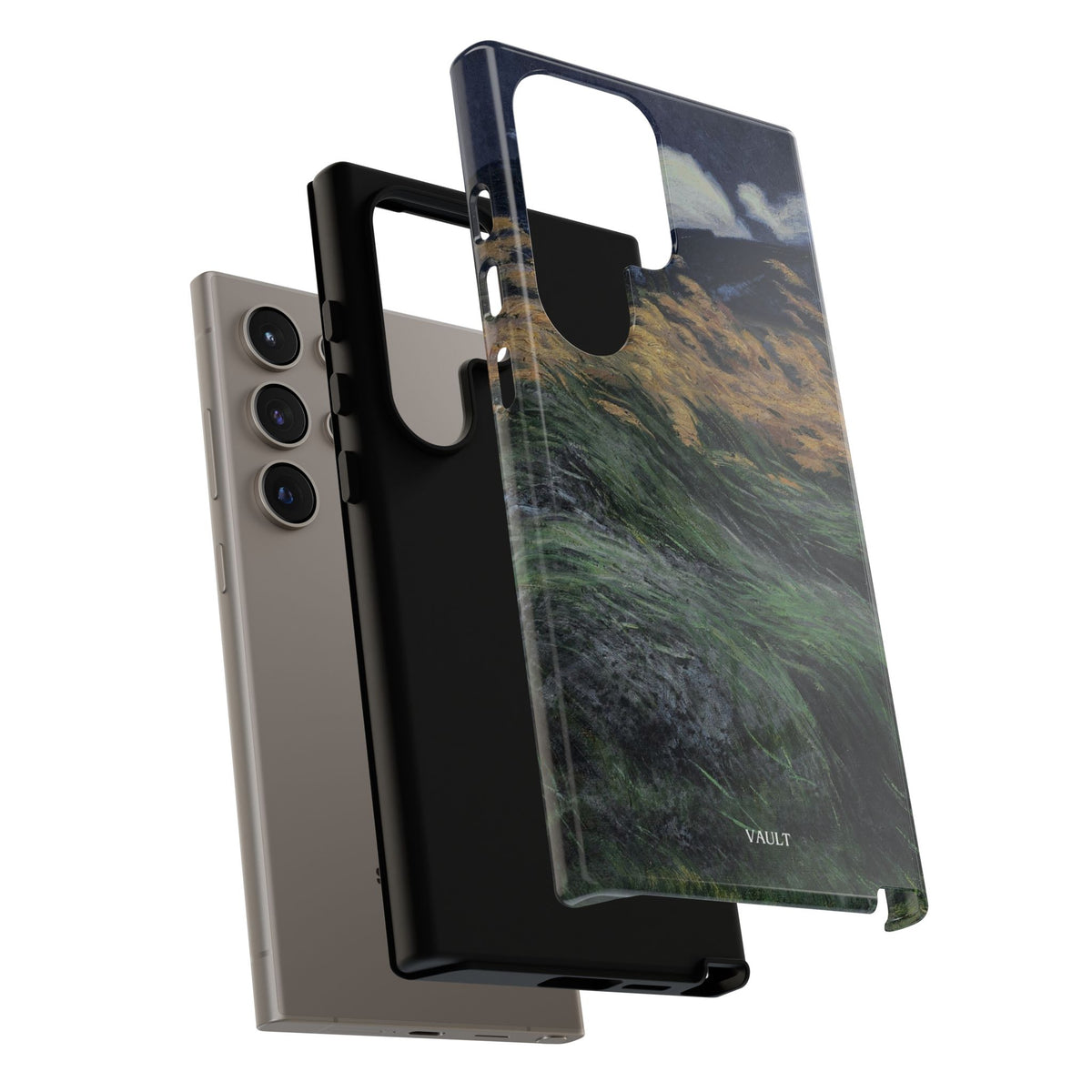Phone Case — Windblown Coastal Landscape Durable Protective Cover