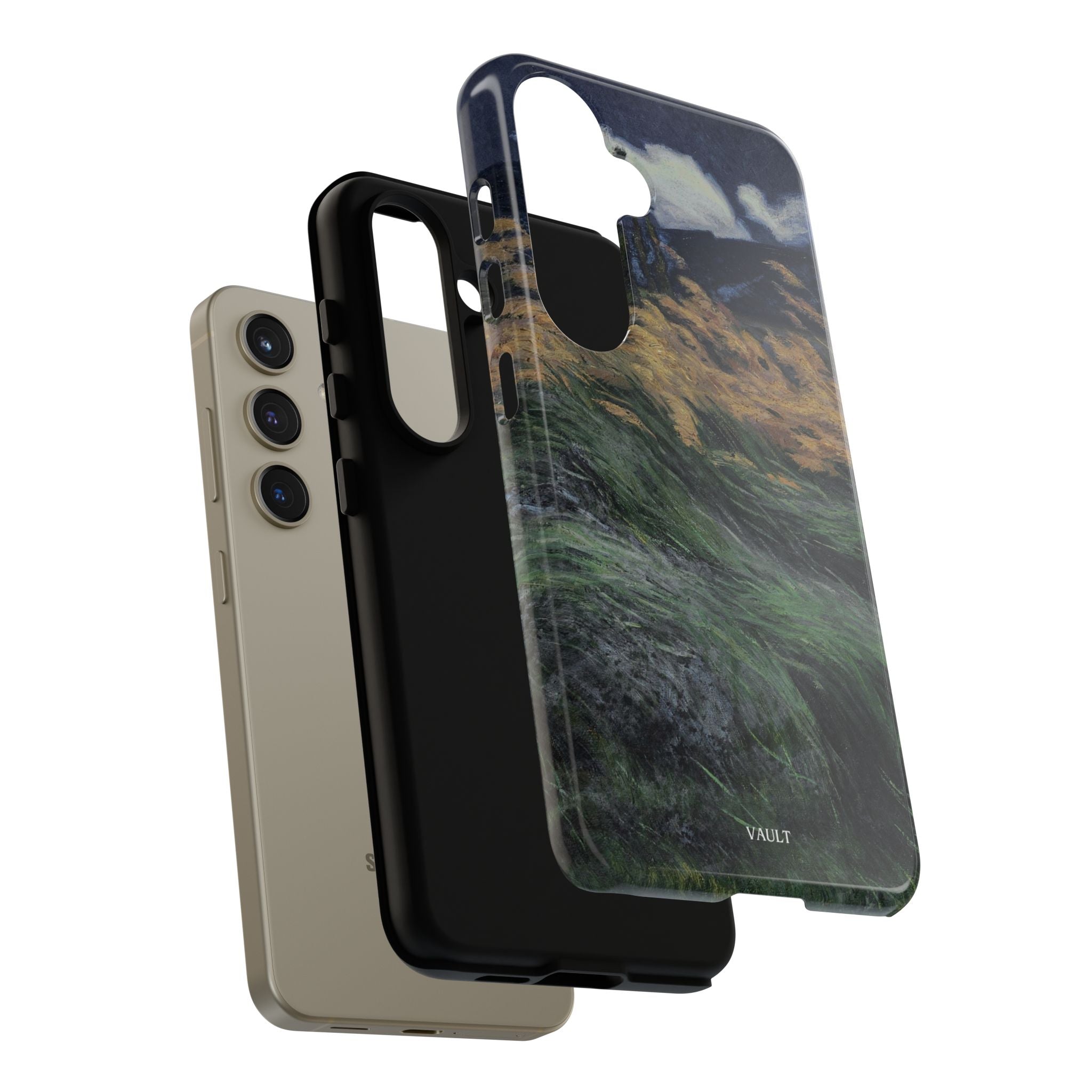 Phone Case — Windblown Coastal Landscape Durable Protective Cover