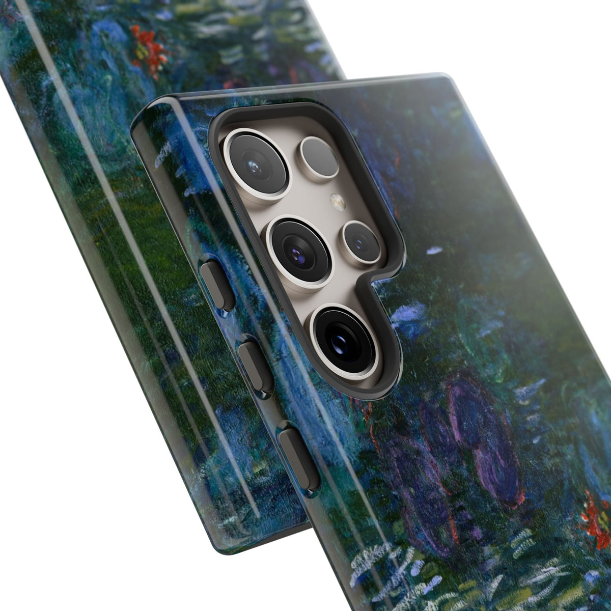 Water Lilies Tough Phone Case — Impressionist Art Protective Cover