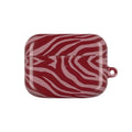 Red Zebra Print AirPod Case – Stylish Protective Charging Case Cover