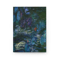 Hardcover Journal — Monet Water Lilies Art Notebook
