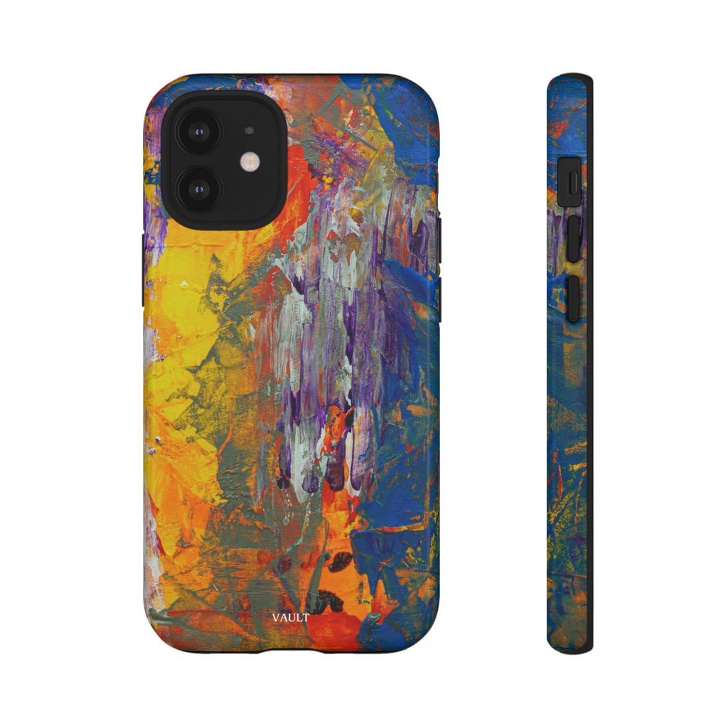 Abstract Color Splash Phone Case — Vibrant Artistic Protective Cover