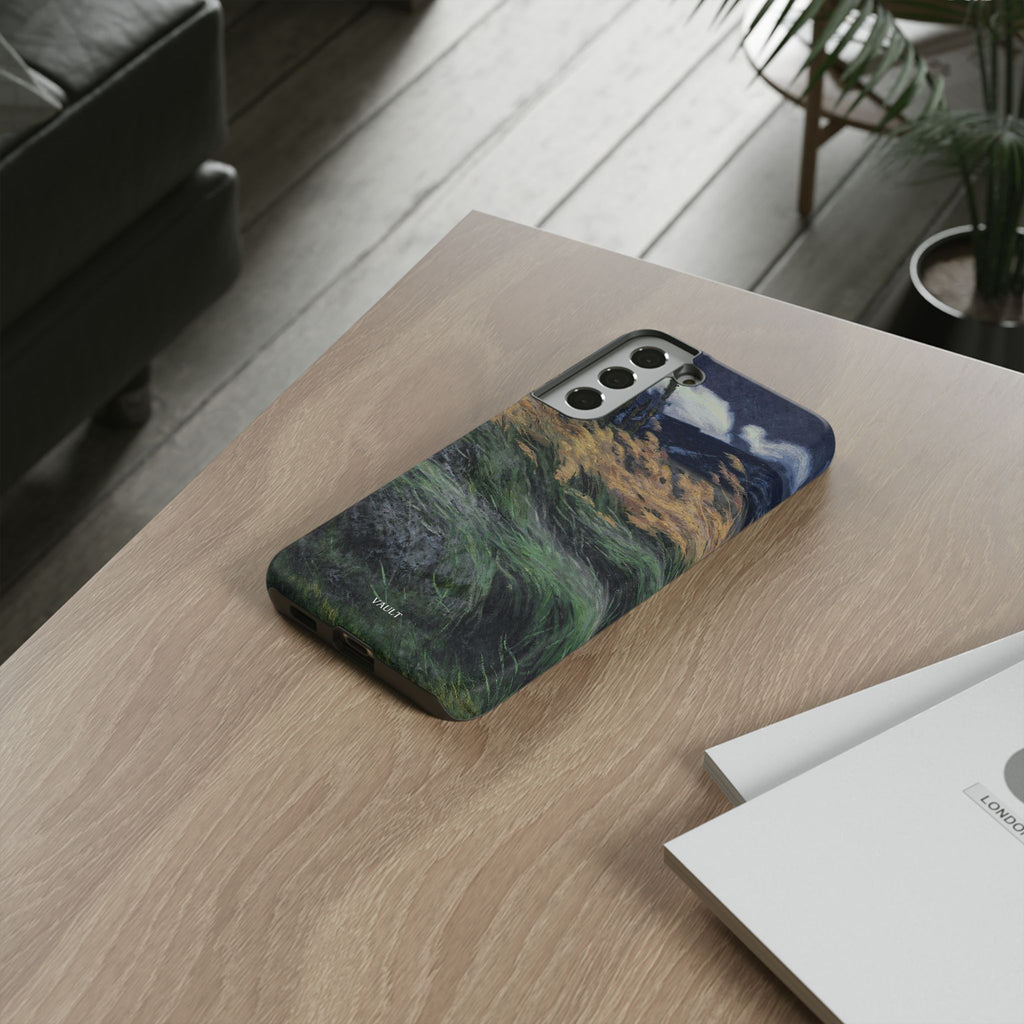 Phone Case — Windblown Coastal Landscape Durable Protective Cover