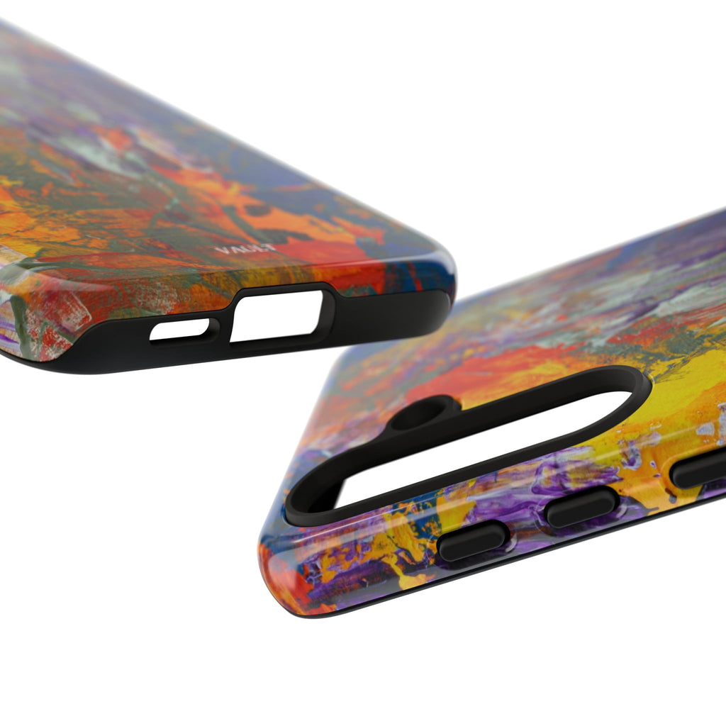 Abstract Color Splash Phone Case — Vibrant Artistic Protective Cover