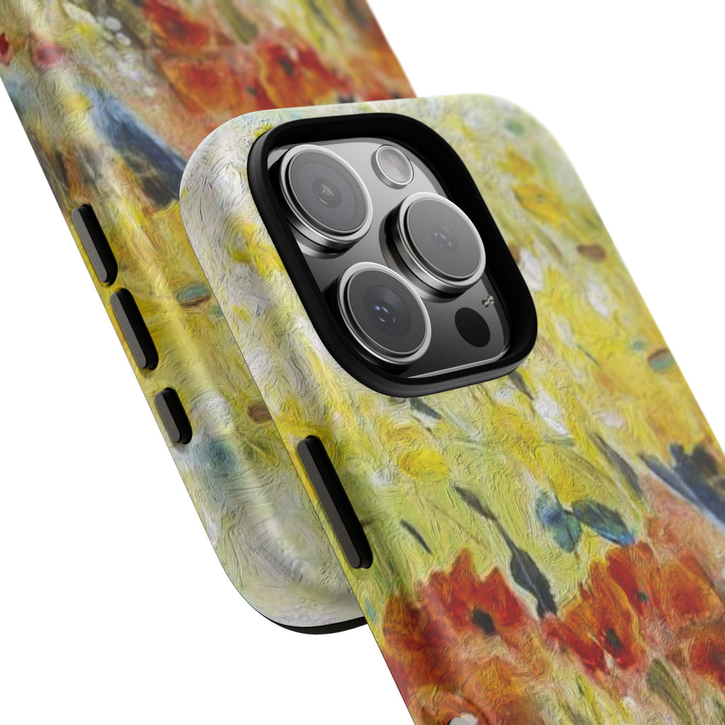 Floral Watercolor Phone Case — Yellow Garden Tough Cases