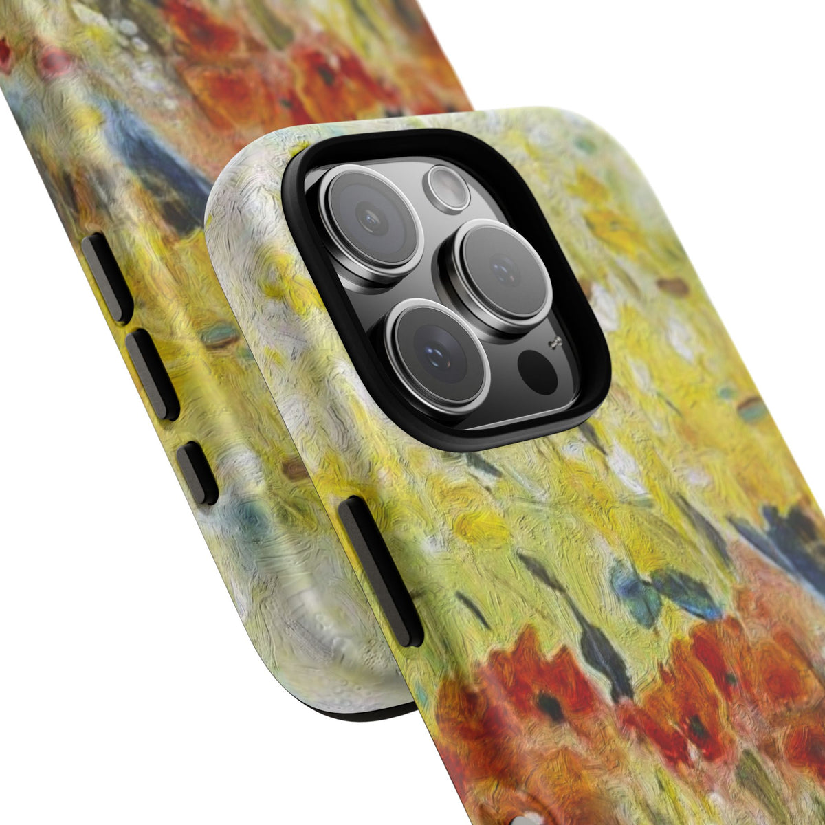 Floral Watercolor Phone Case — Yellow Garden Tough Cases