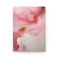 Pink Marble Hardcover Journal — Abstract Floral Notebook for Writing, Planning & Gifts