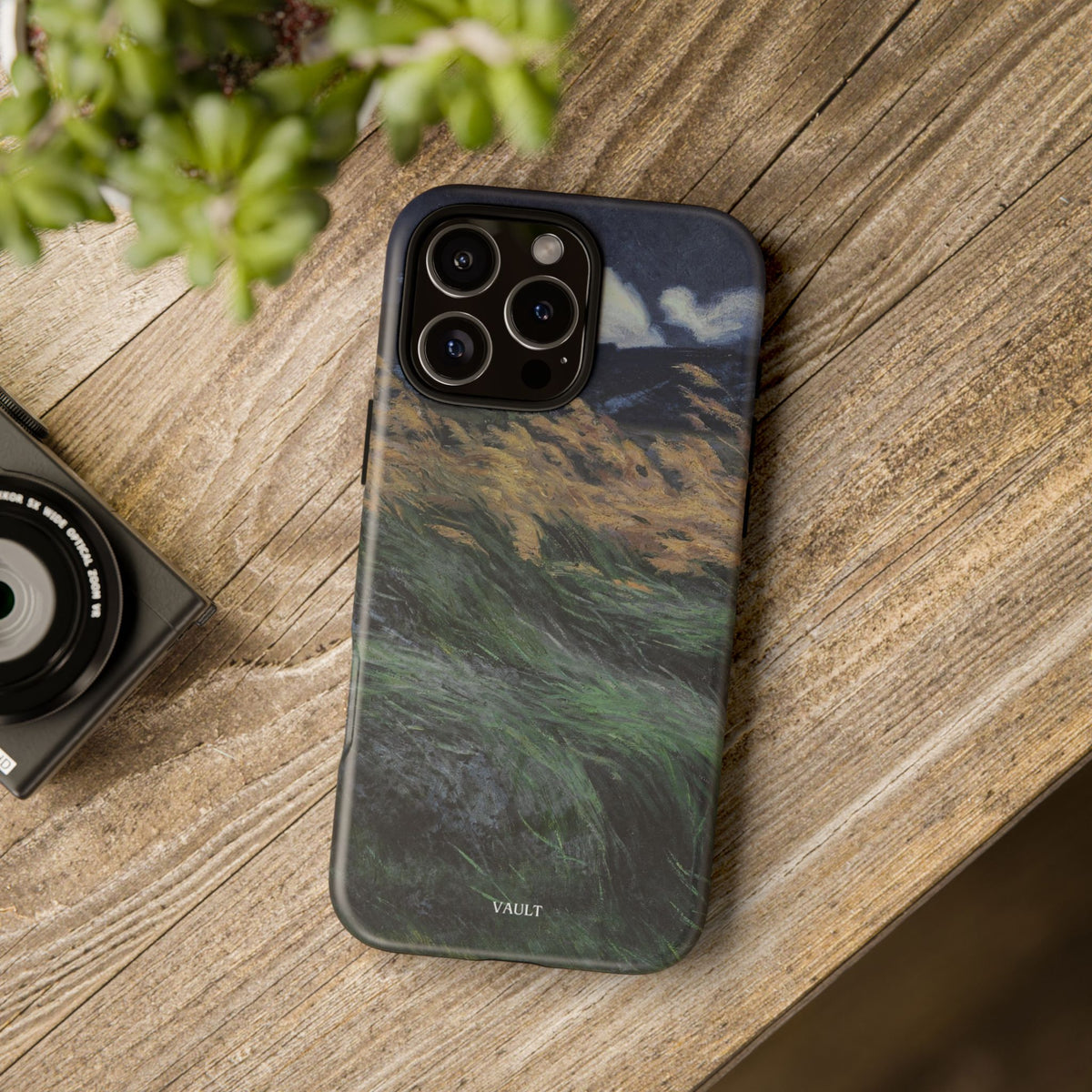 Phone Case — Windblown Coastal Landscape Durable Protective Cover