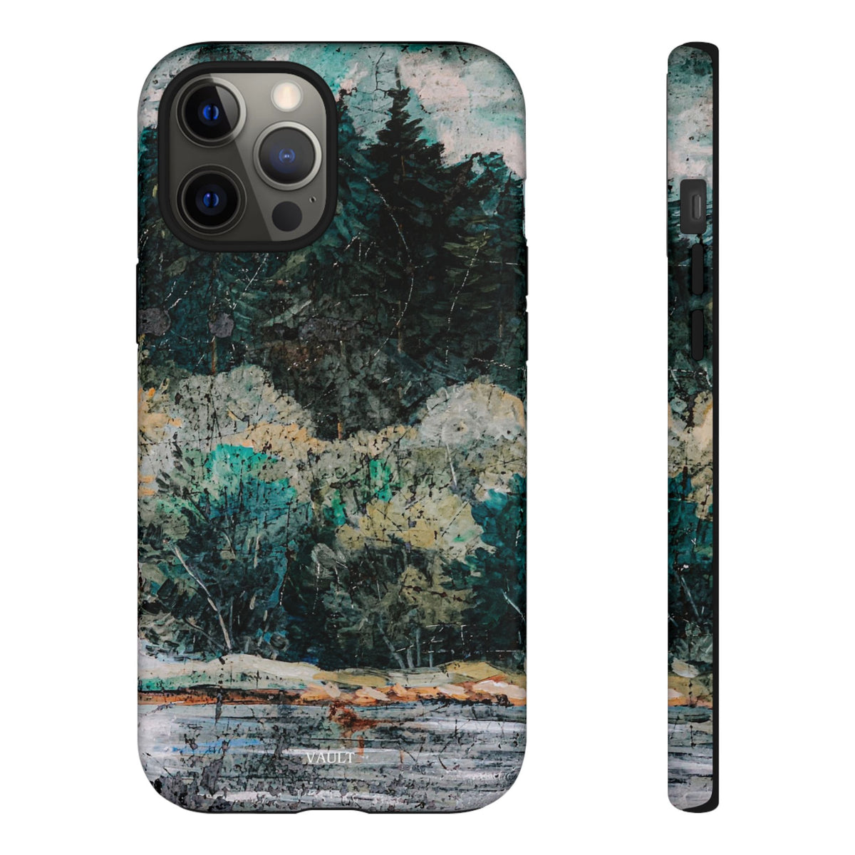 Phone Case - Moody Forest Landscape Protective Tough Case