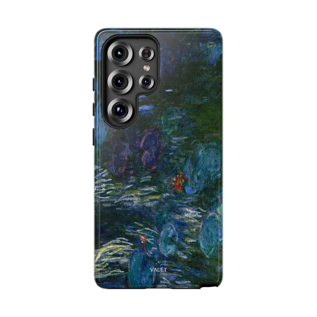 Water Lilies Tough Phone Case — Impressionist Art Protective Cover