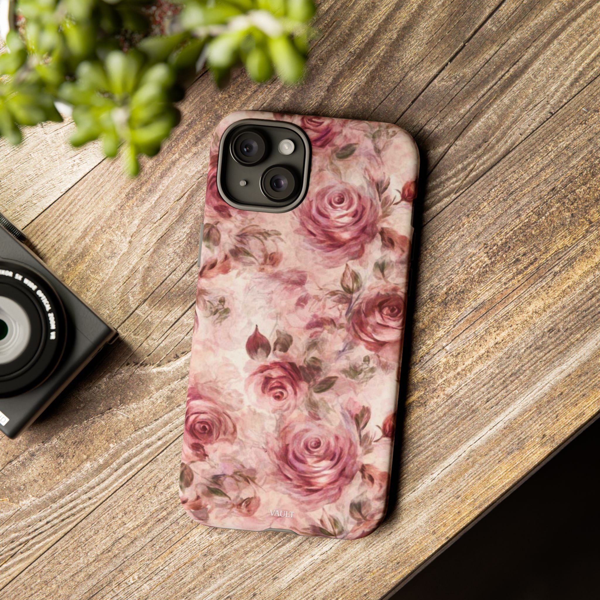 Floral Vintage Rose Phone Case